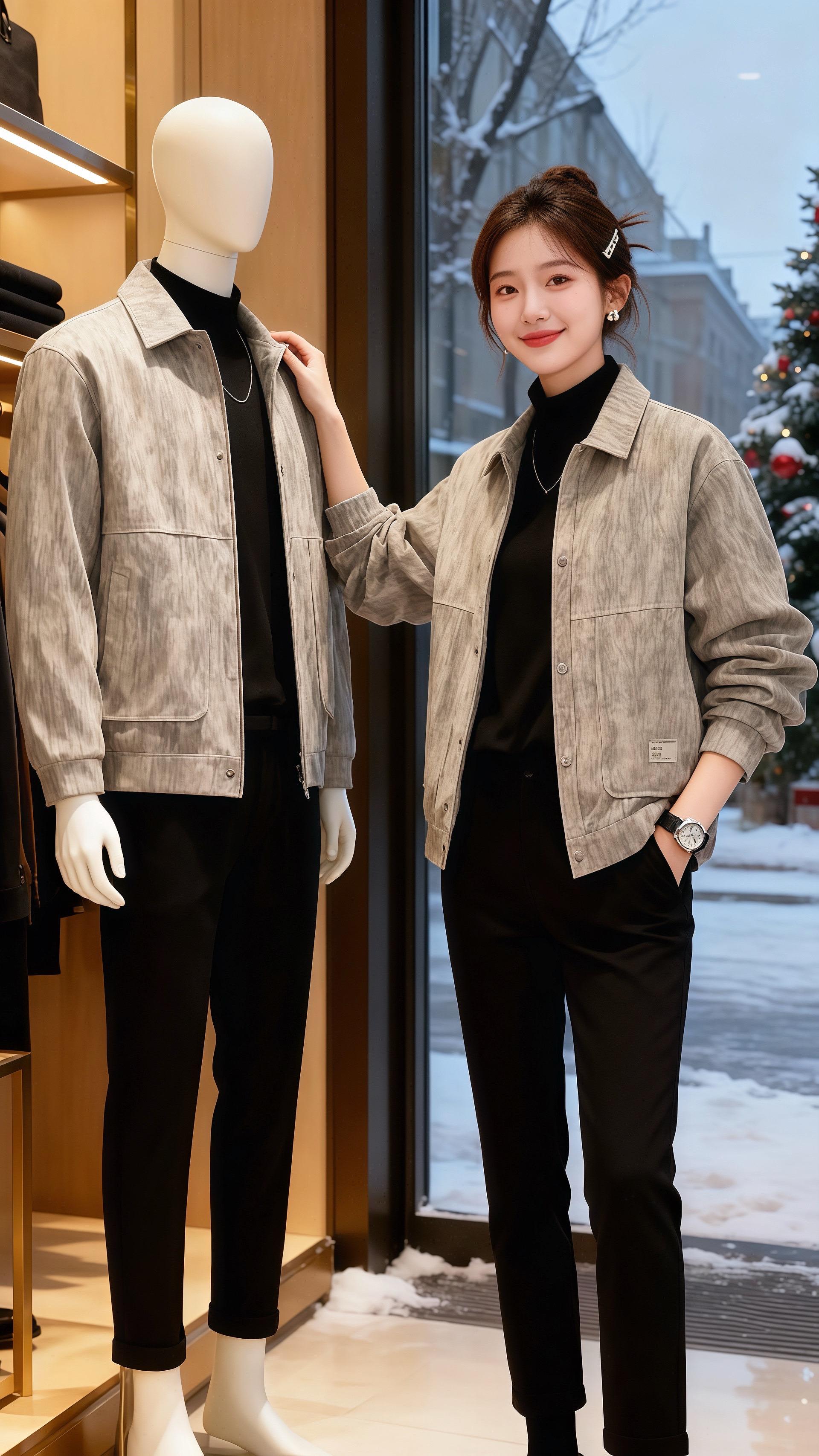 许妍蜷在窗边翻杂志时，皓明刚拎着热红薯进门。落雪沾在他围巾上，视线却先...