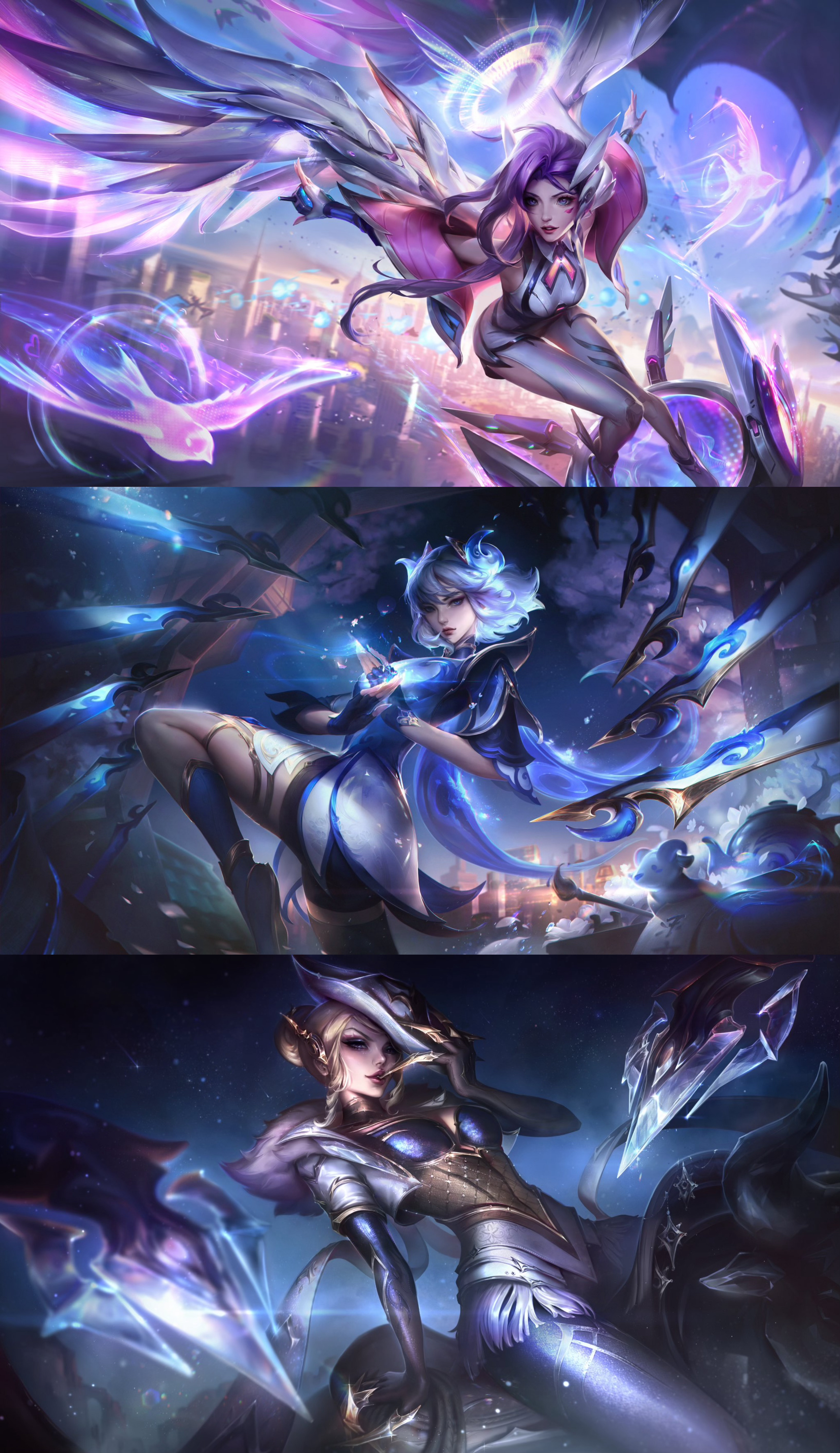 拳头插画师aizukie的个人作品，图1是LOL代表作。 ​​​