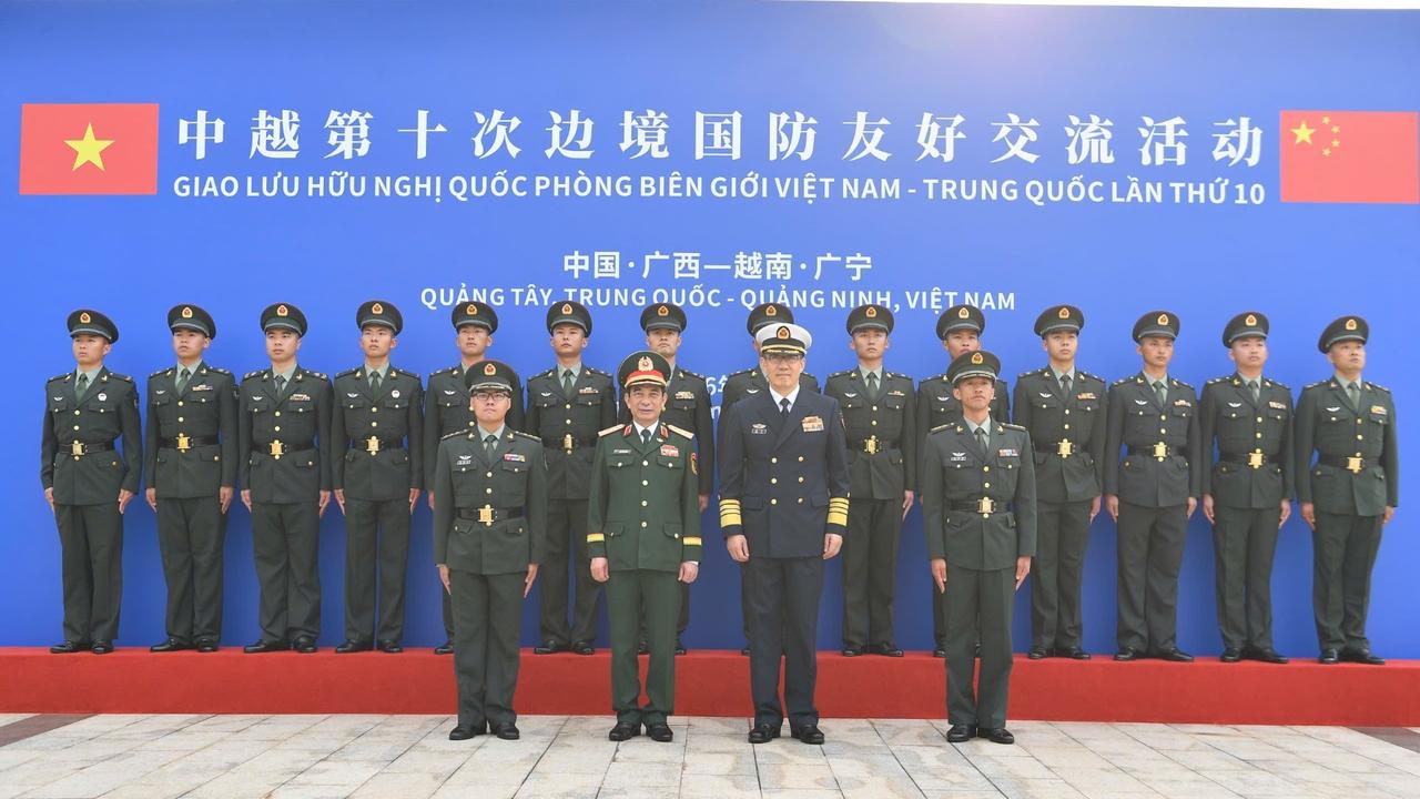 3月19日，中越两军高级别代表团举行的中越第十次边境国防友好交流活动继续进行，代