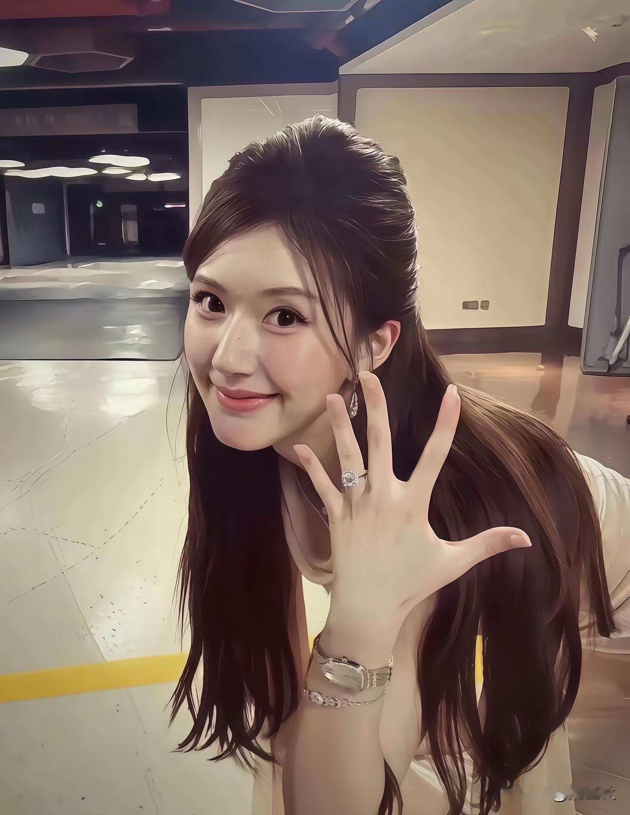 赵露思这波手势杀，谁顶得住