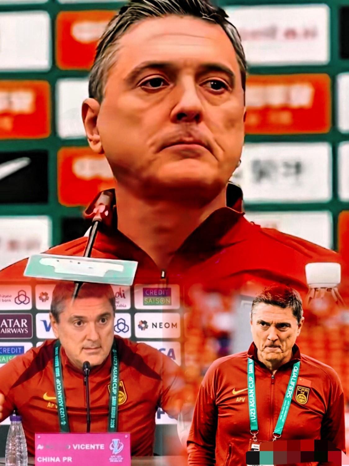 U23亚洲杯决赛战前，中国队教练安东尼奥的发布会发言，简直说到球迷心坎里！

记