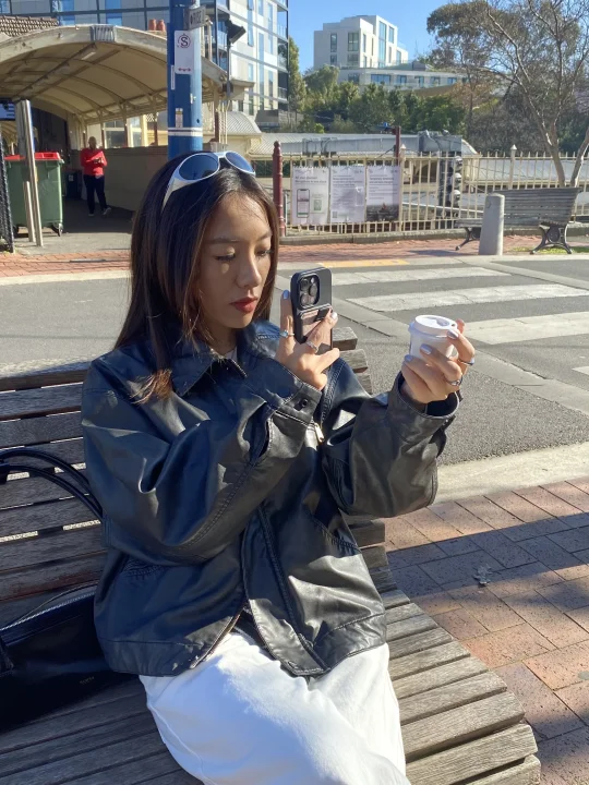 一件皮衣预习秋日穿搭🌰