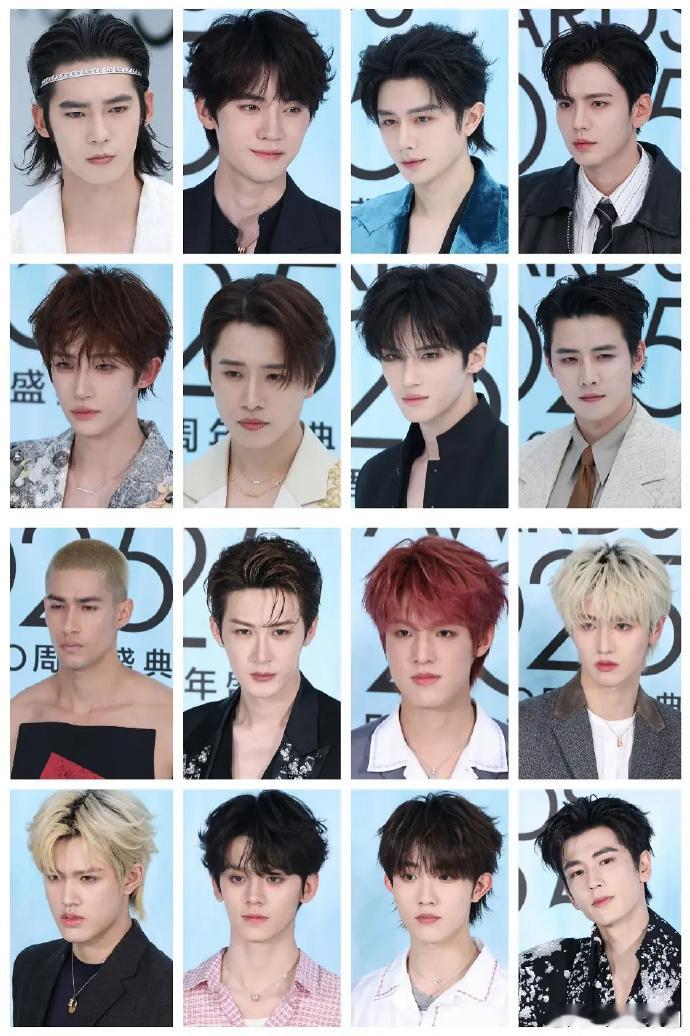 ELLE红毯男明星卡大头合集，第一眼看到谁[送花花]？ ​​​