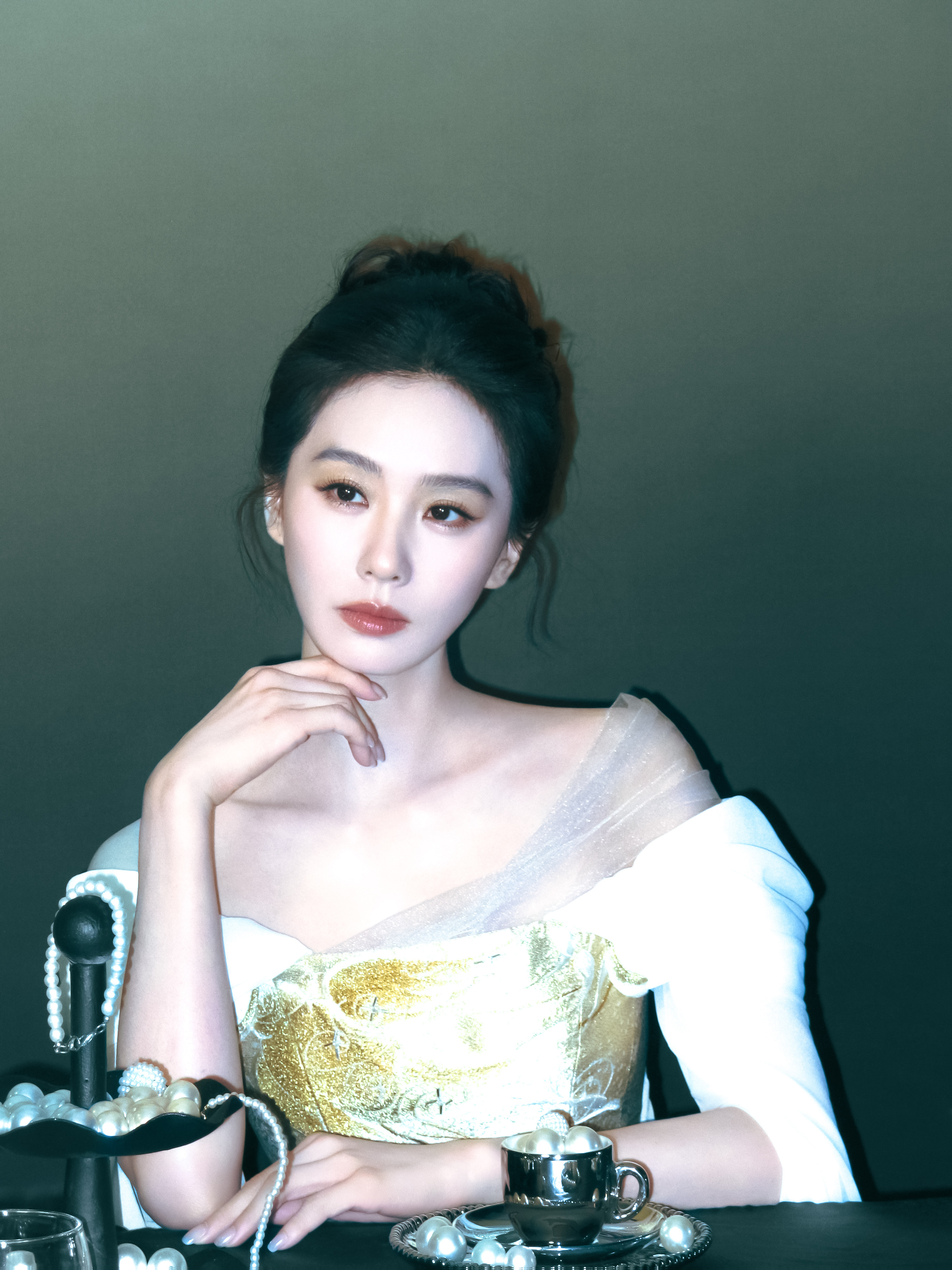 完全珍珠美人，莹润通透 