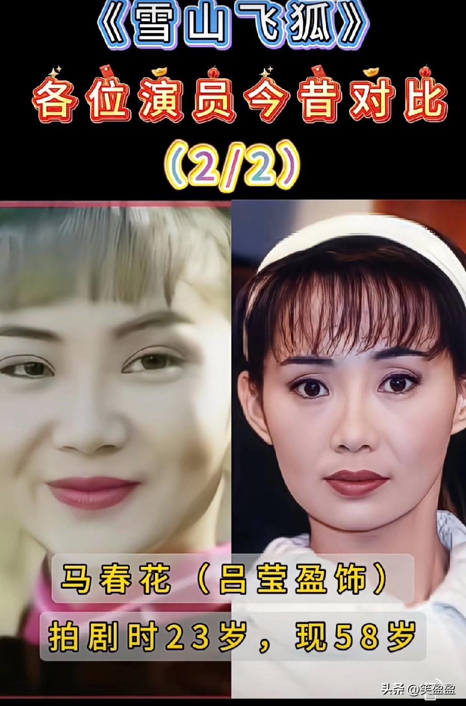 91版《雪山飞狐》演员今昔，当年惊艳全场，如今你还认得几位？