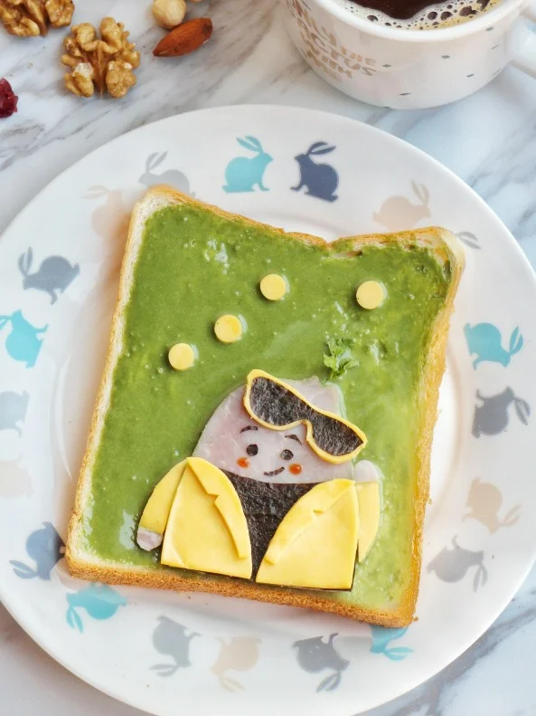 『吐司的💯种吃法』用卡通吐司开启超燃状态