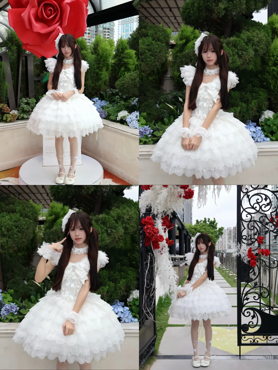 广州陪拍：白色Lolita🤍