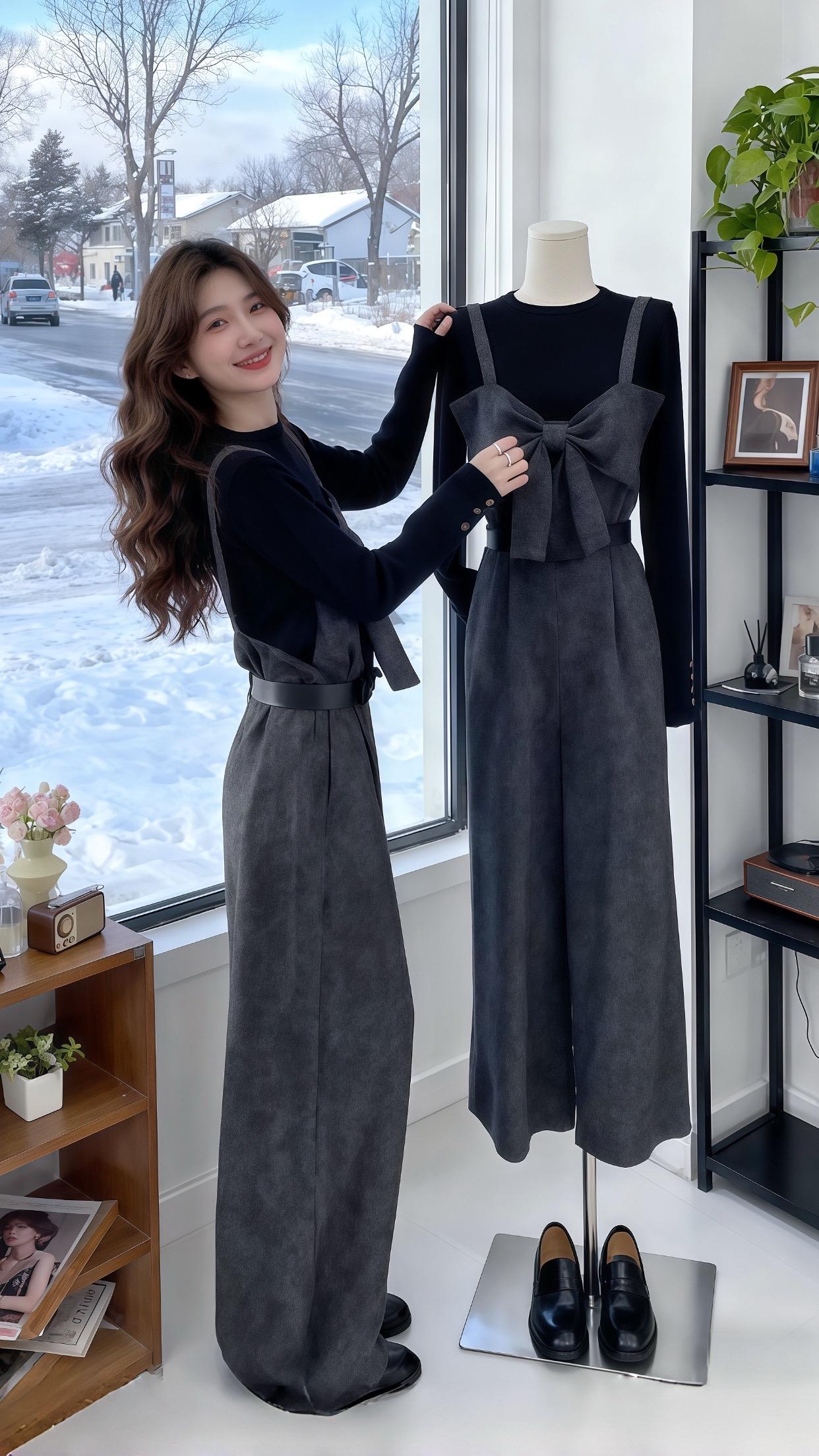 秋冬穿搭测评 微胖女孩秋冬也要有效穿搭 预制我的圣诞OOTD 脱下外套...