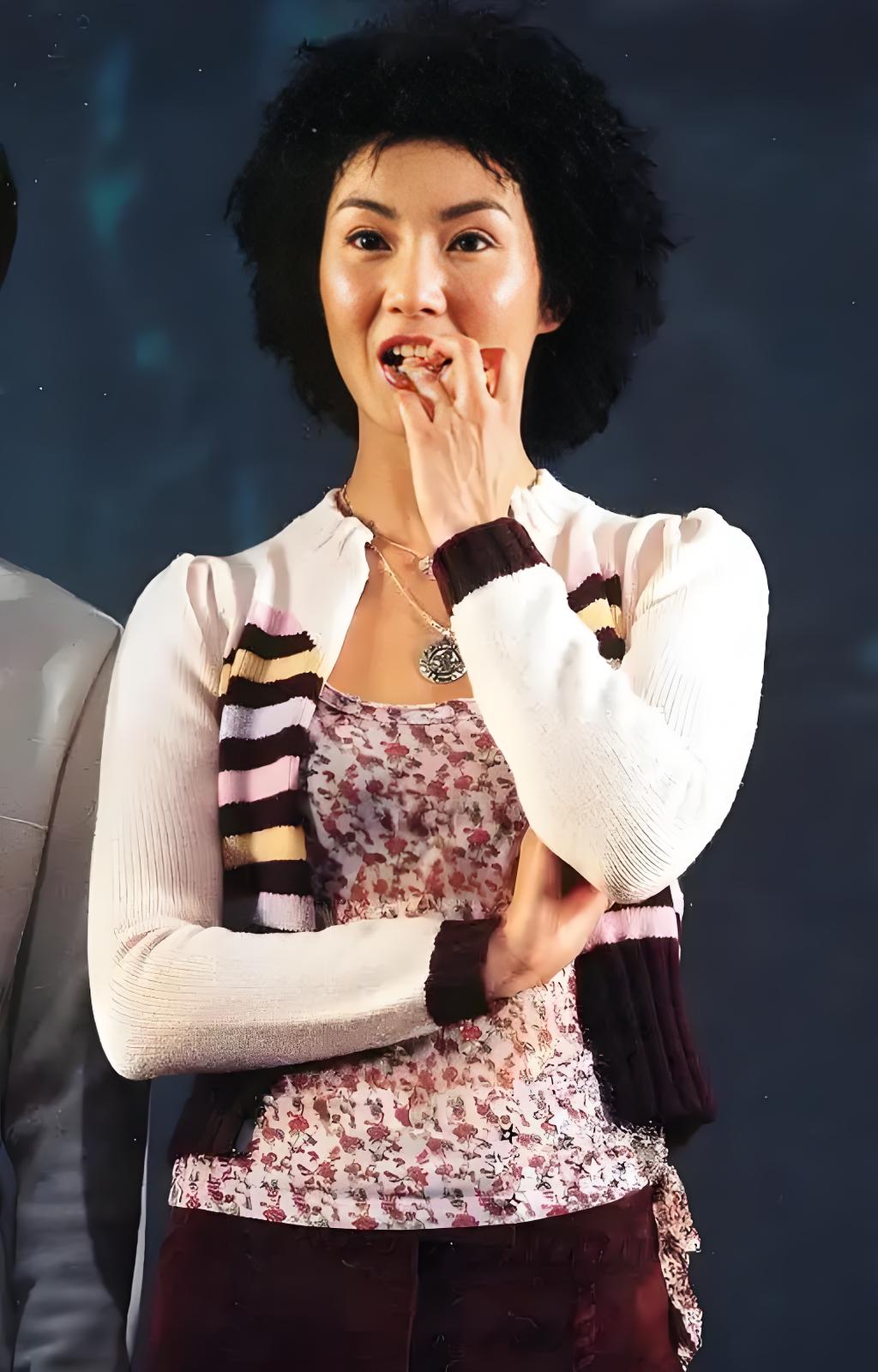 1992年，拍摄《新龙门客栈》,徐克同时邀请香港女神张曼玉和台湾女神林...