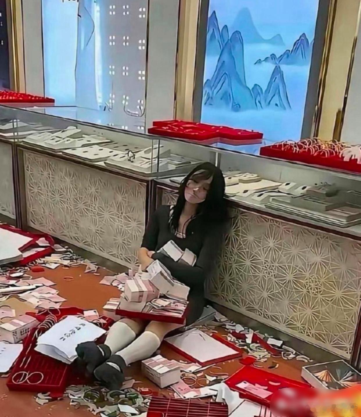 这下好了，倾家荡产都赔不起，只能摊在地上了！！ 