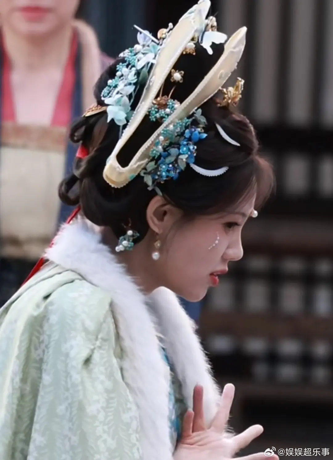 李一桐这衣服真的好美～金枝好好看 