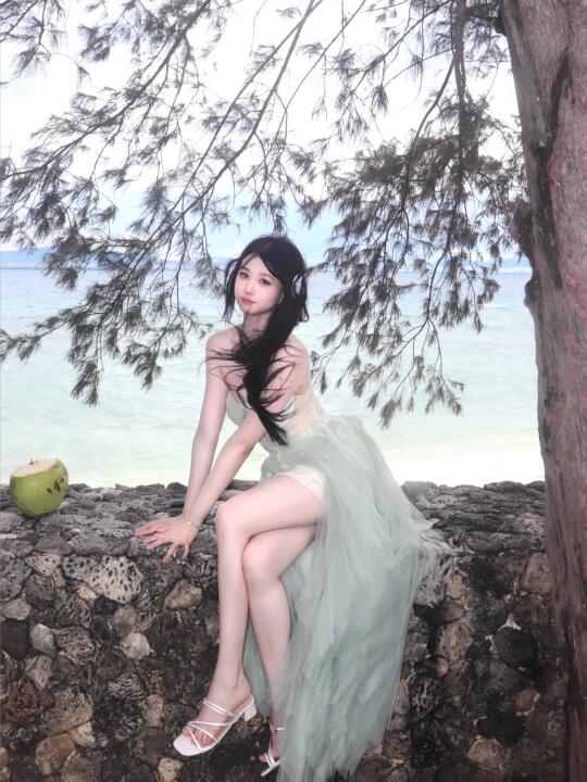 究竟是谁在西岛珊瑚墙出片啊……