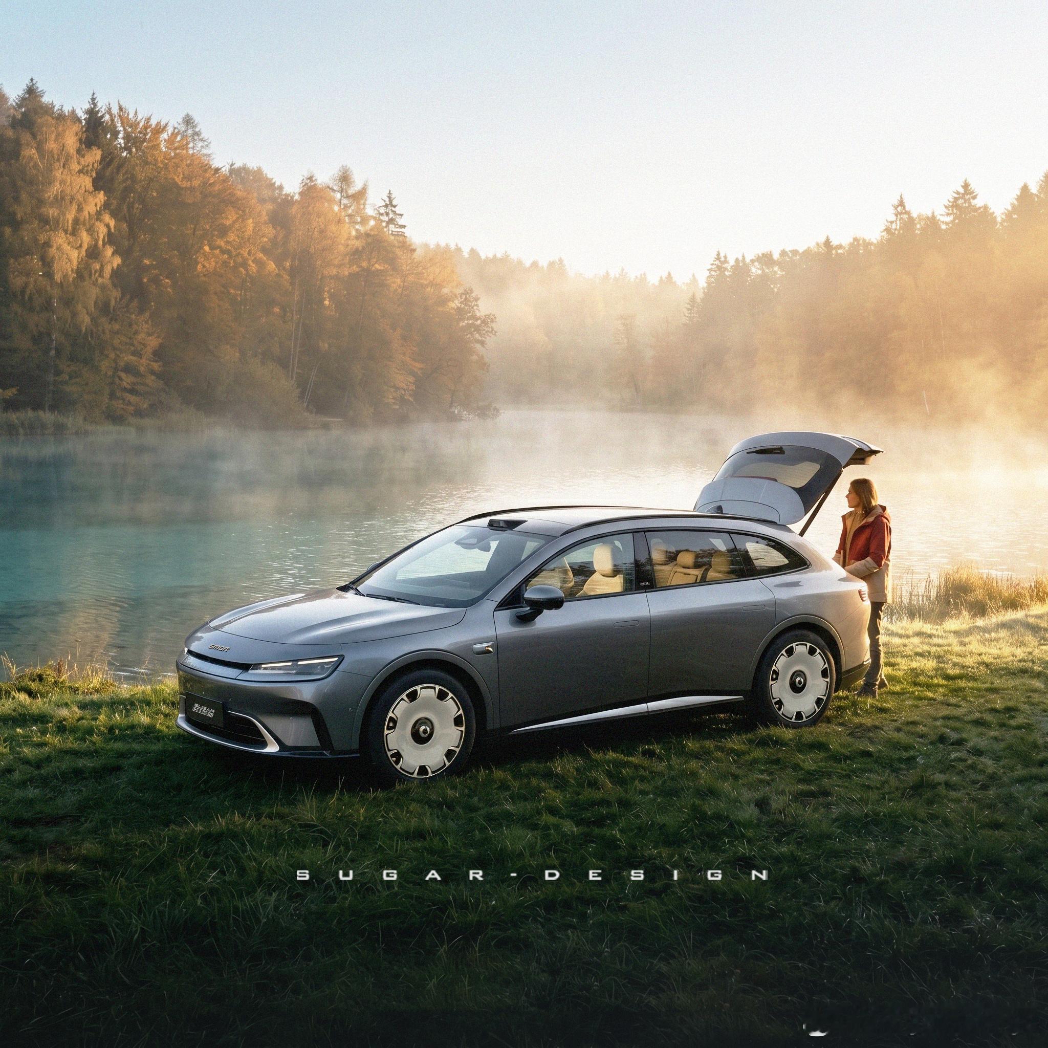 新车前沿预览我与汽车的日常 Smart 6号旅行车新车预览！Smart这浓眉大眼