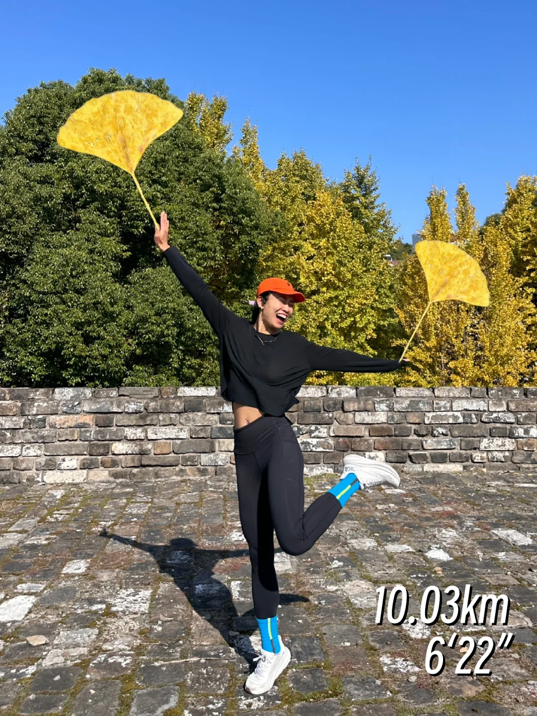 晨跑10km💛今日份跑步动力是金灿灿的银杏呀