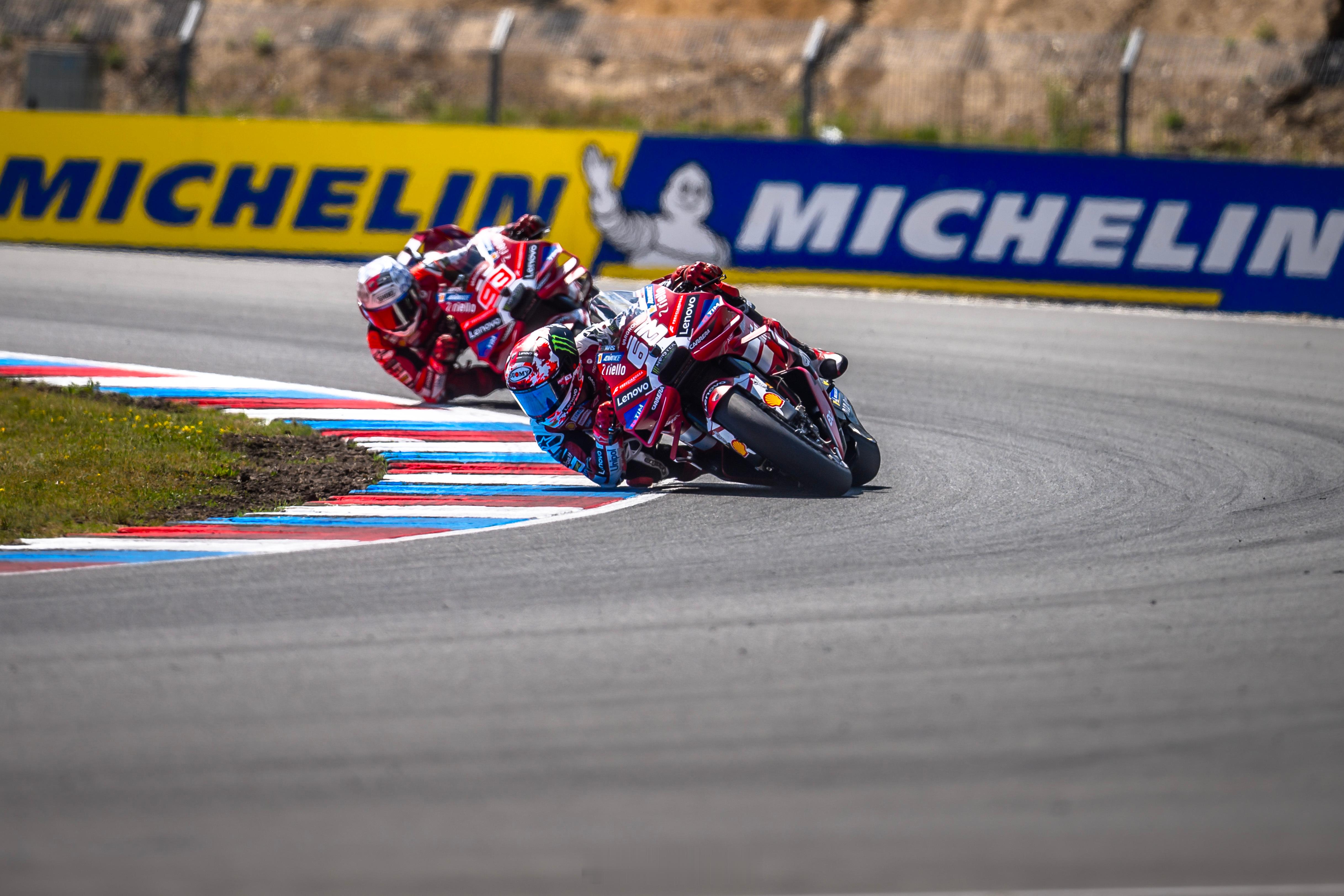 Francesco Bagnaia“我感觉不错。我们度过了一个不错的周末，并且一