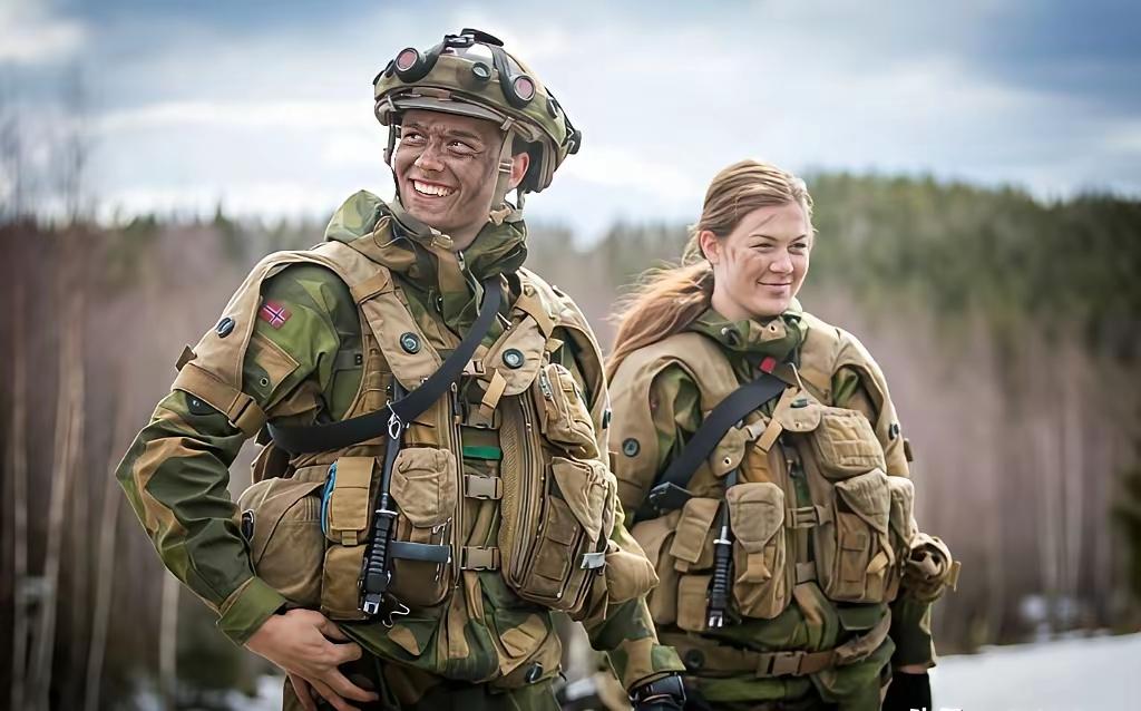 挪威共派两名士兵赴格林南岛，是去保卫还是去谈恋爱？神秘。应该是谈情，吓退特朗普！