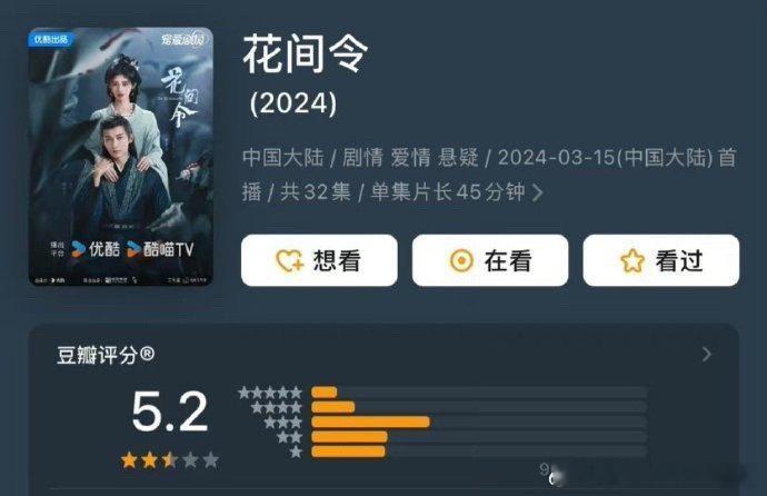 相比于#爱奇艺# ，👖和🐧今年是不是赢麻了 ，一连三部古装剧反响都不错！👖