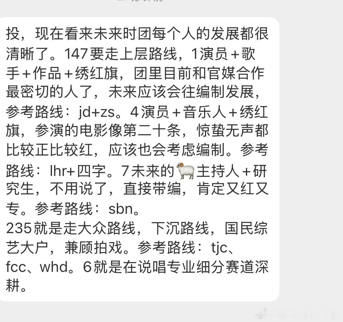 曝时代少年团今年跨年形式投，现在看来未来时团每个人的发展都很清晰了 ​​​