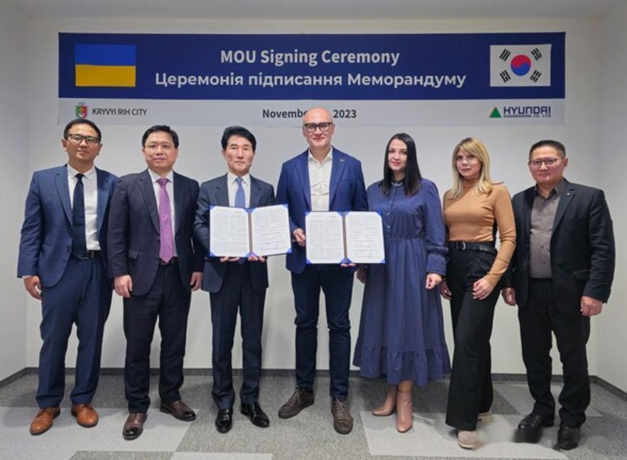 韩国政府推动支持下，韩国现代建设等企业抢占乌克兰战后重建市场
韩国现代建设已在乌