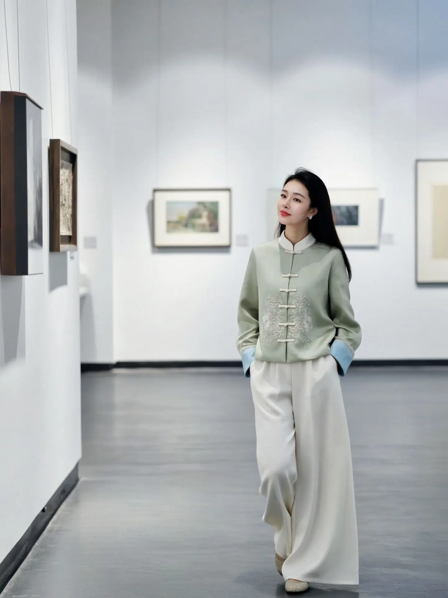 AI中式微笑写真 随变ai随便玩 随心随性写真