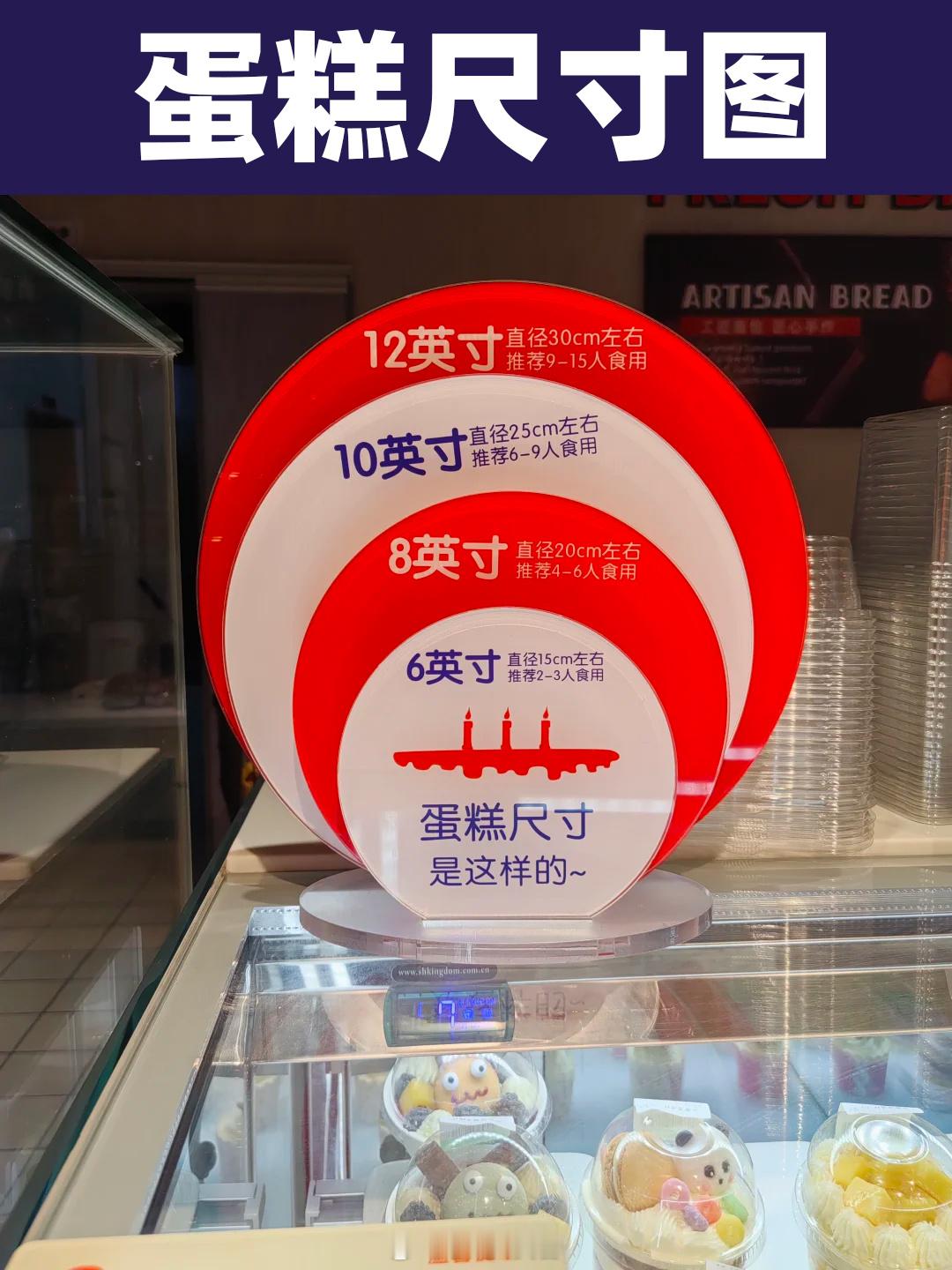 原来蛋糕的尺寸是这样看的[哆啦A梦吃惊]一个12英寸的蛋糕要比两个6英寸大...