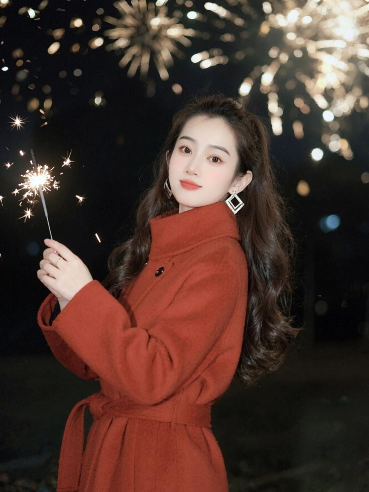 AI烟花氛围感写真 随变ai随便玩 抖音玩法合伙人计划