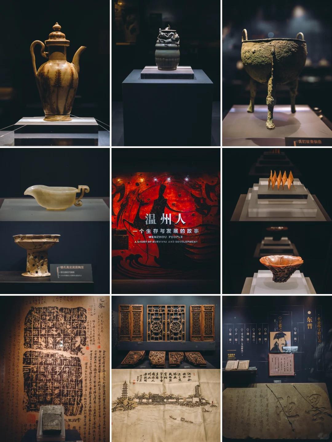 坐落鹿城的温州博物馆，以历史馆为核心，还有书画、陶瓷等七个专题馆。两万余件文物里