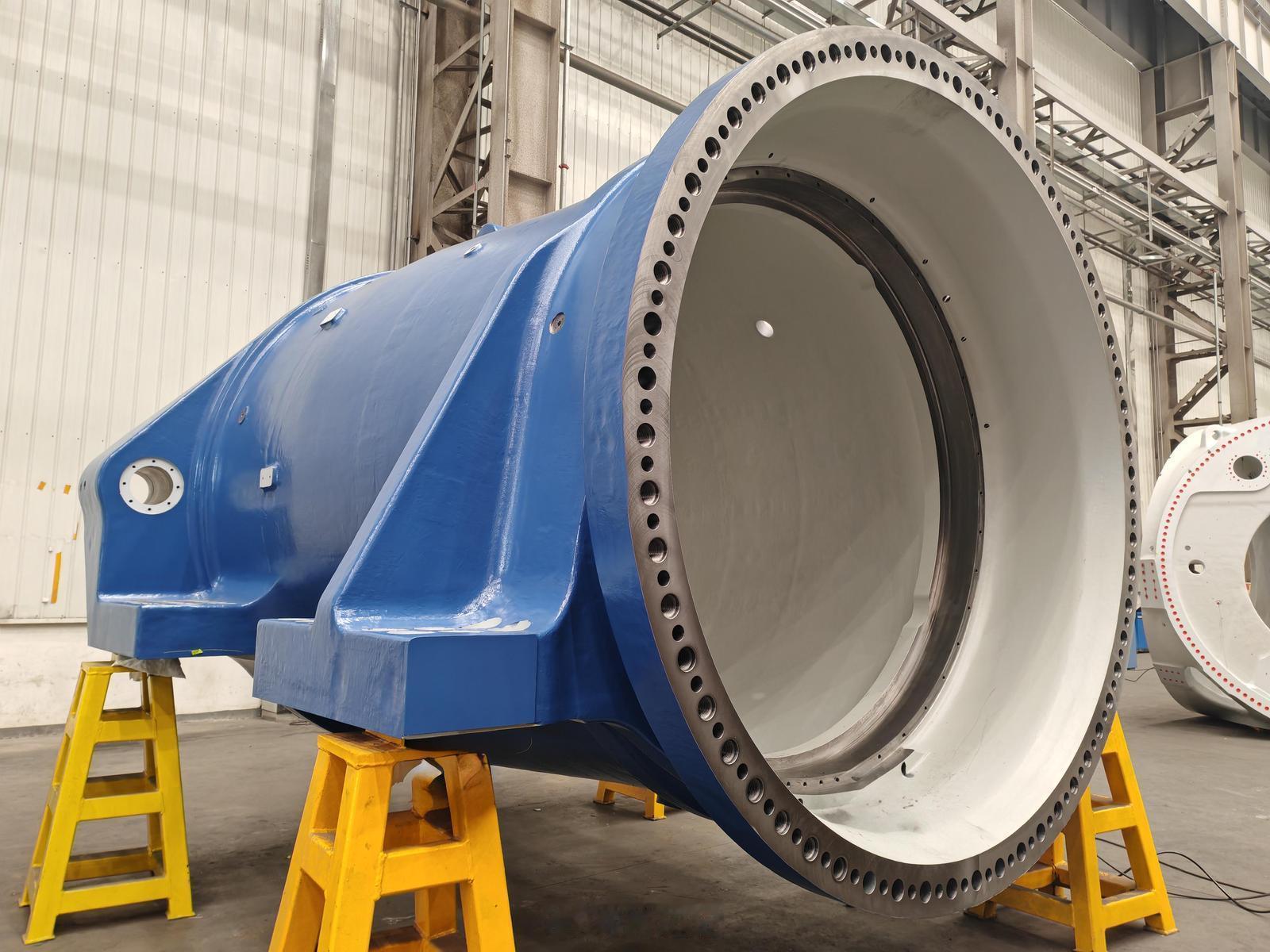 【大连重工：成功交付全球最大单机功率陆上风机核心铸件】在陆上大兆瓦风电铸件领域取