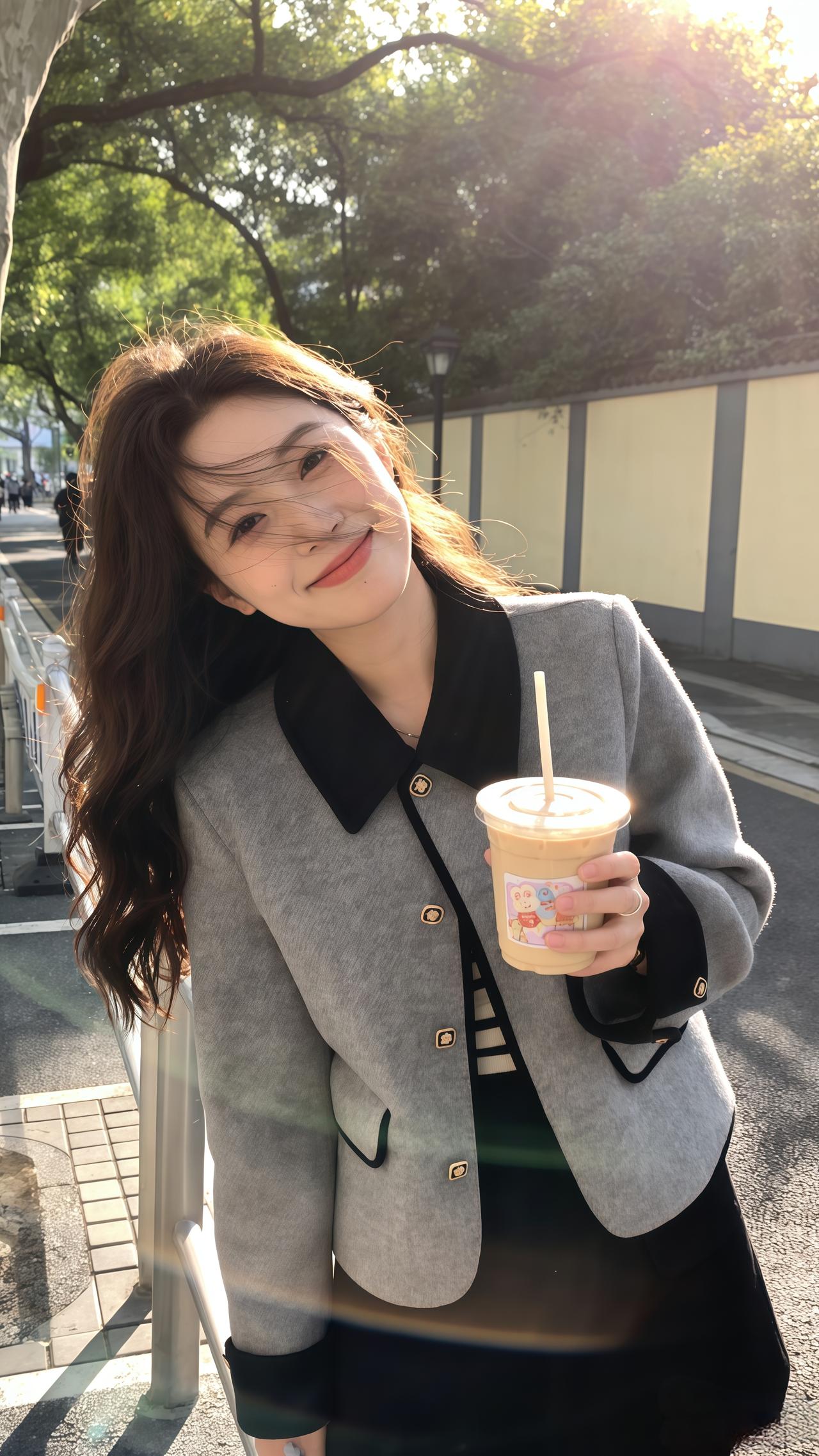 这是春日look天花板吧 想看看你的春日look 我的春日穿搭look 外套 穿