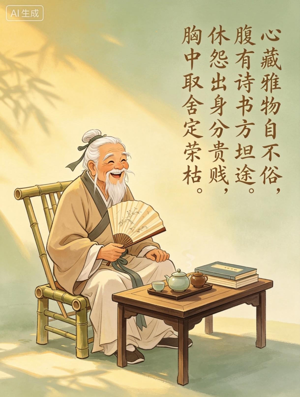 小故事
  命  运  

一颗大柏树，
径粗一米余，
木匠相中它，
便把这树出