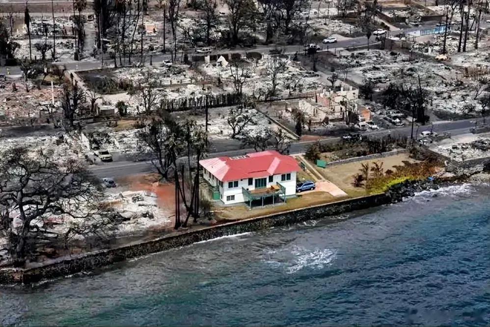 夏威夷大火中诡异的幸存者…… ​​​