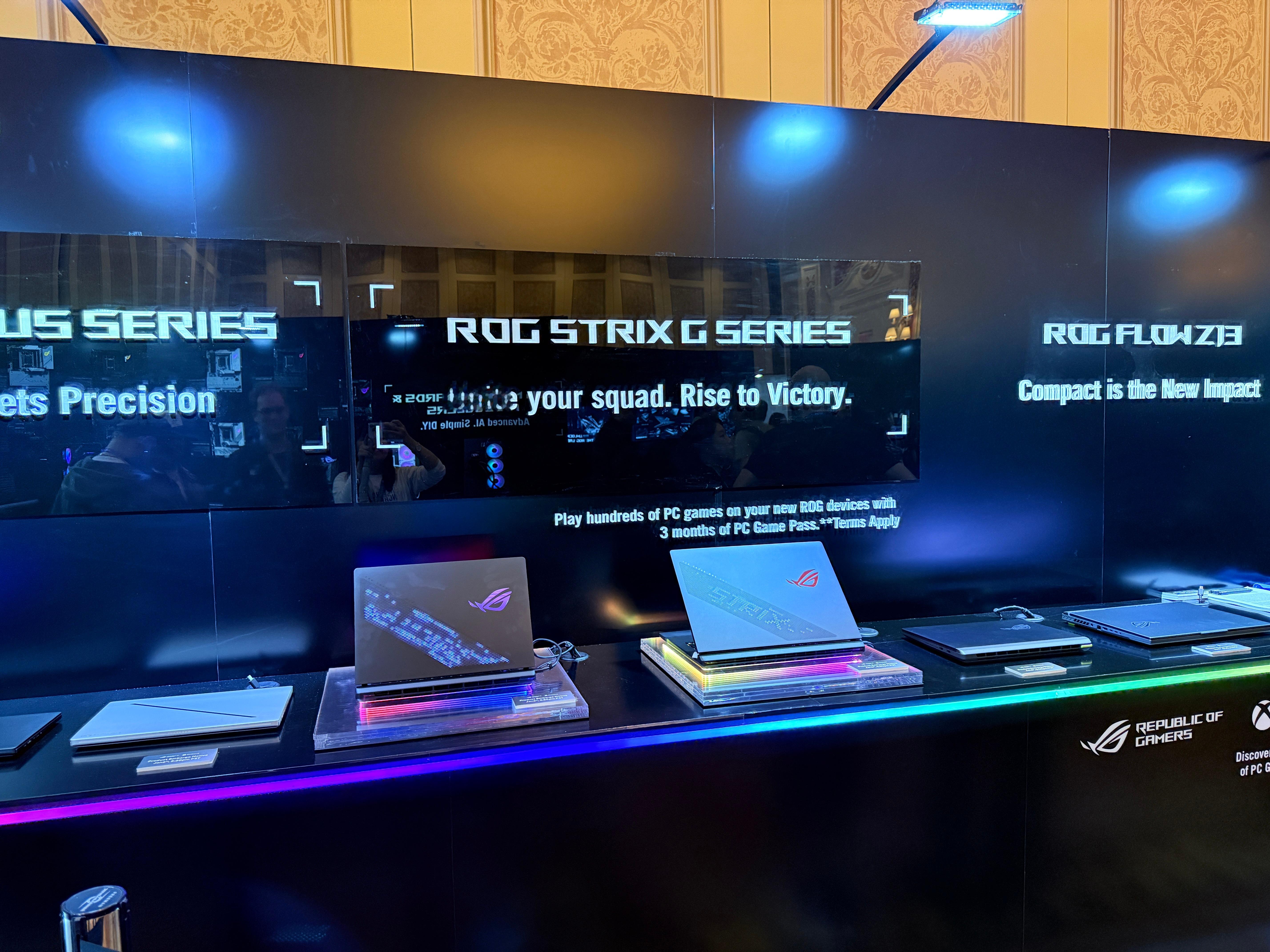 CES2025  ROG2025   Show Room现场直击！专业电竞本 R