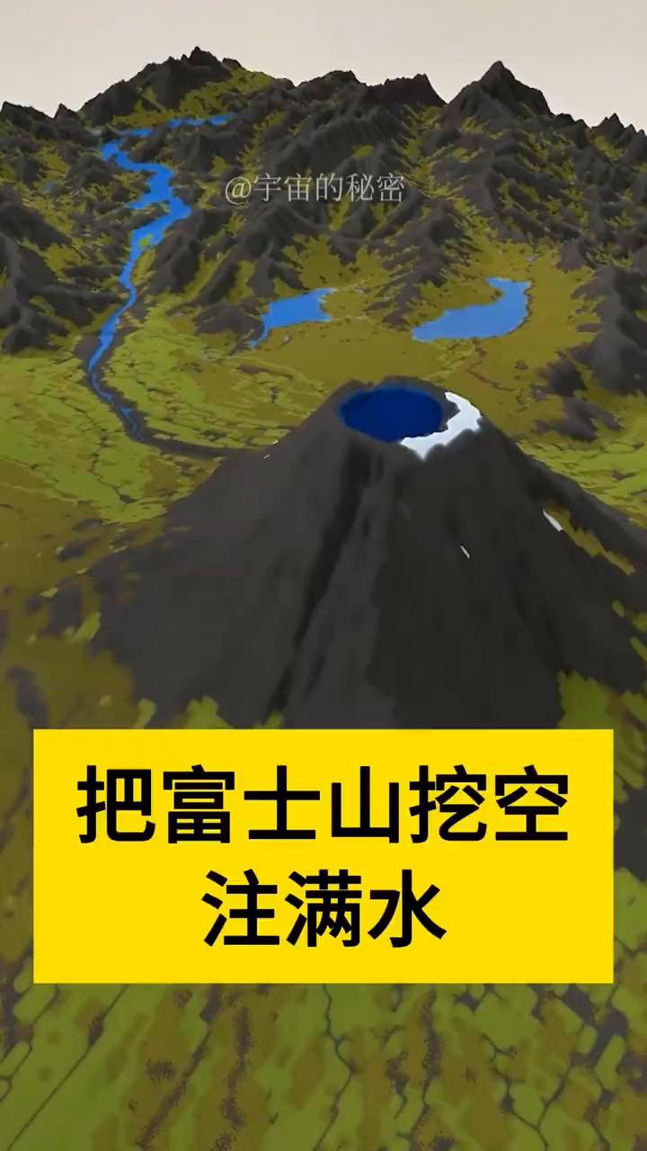 把富士山挖空注满水。
宇宙的秘密。
把日本富士山从中间挖空然后注入大量的水会怎样