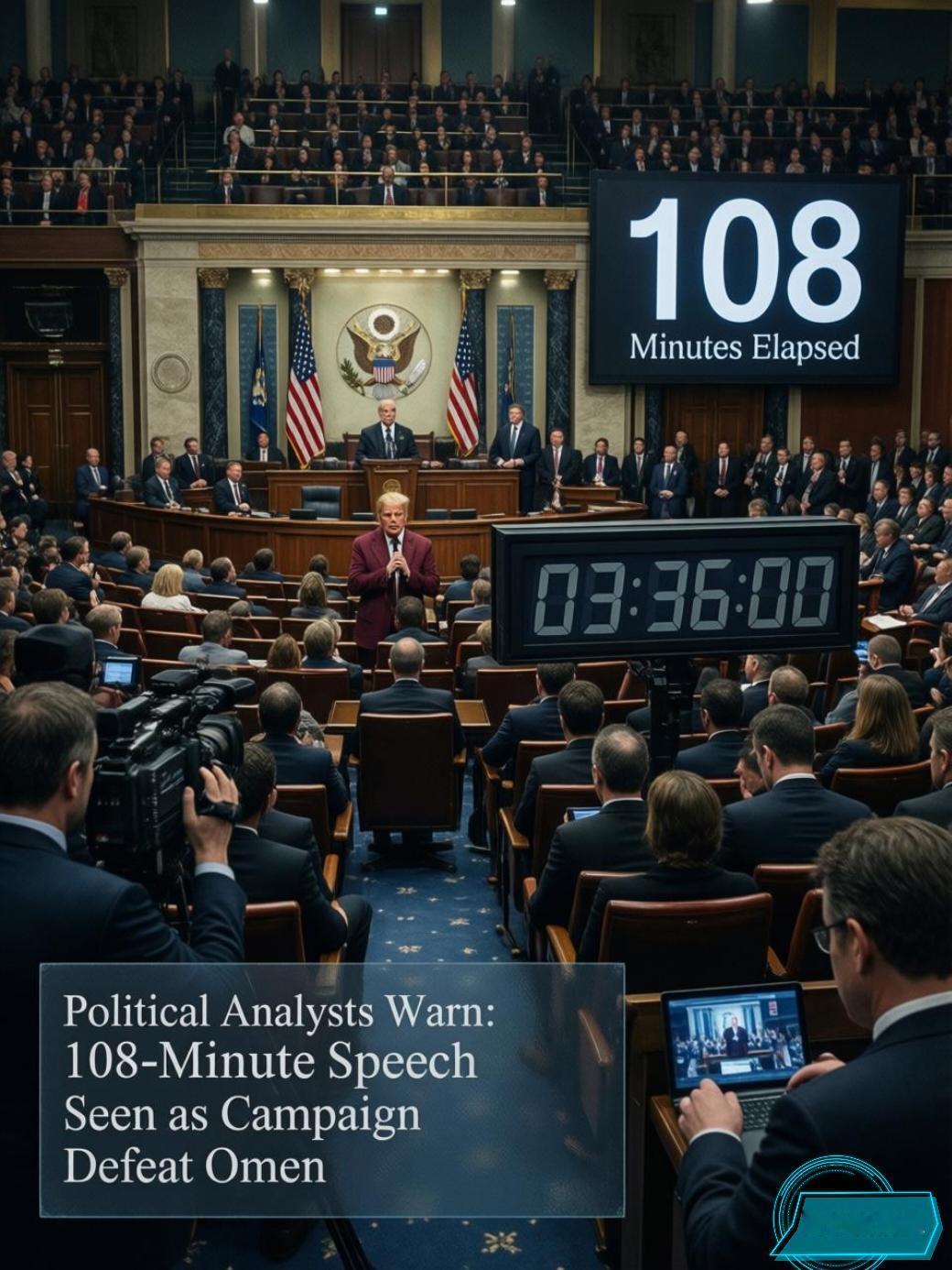 据德媒2月25日报道，特朗普最近那场108分钟的国情咨文——创了历史纪录——并没