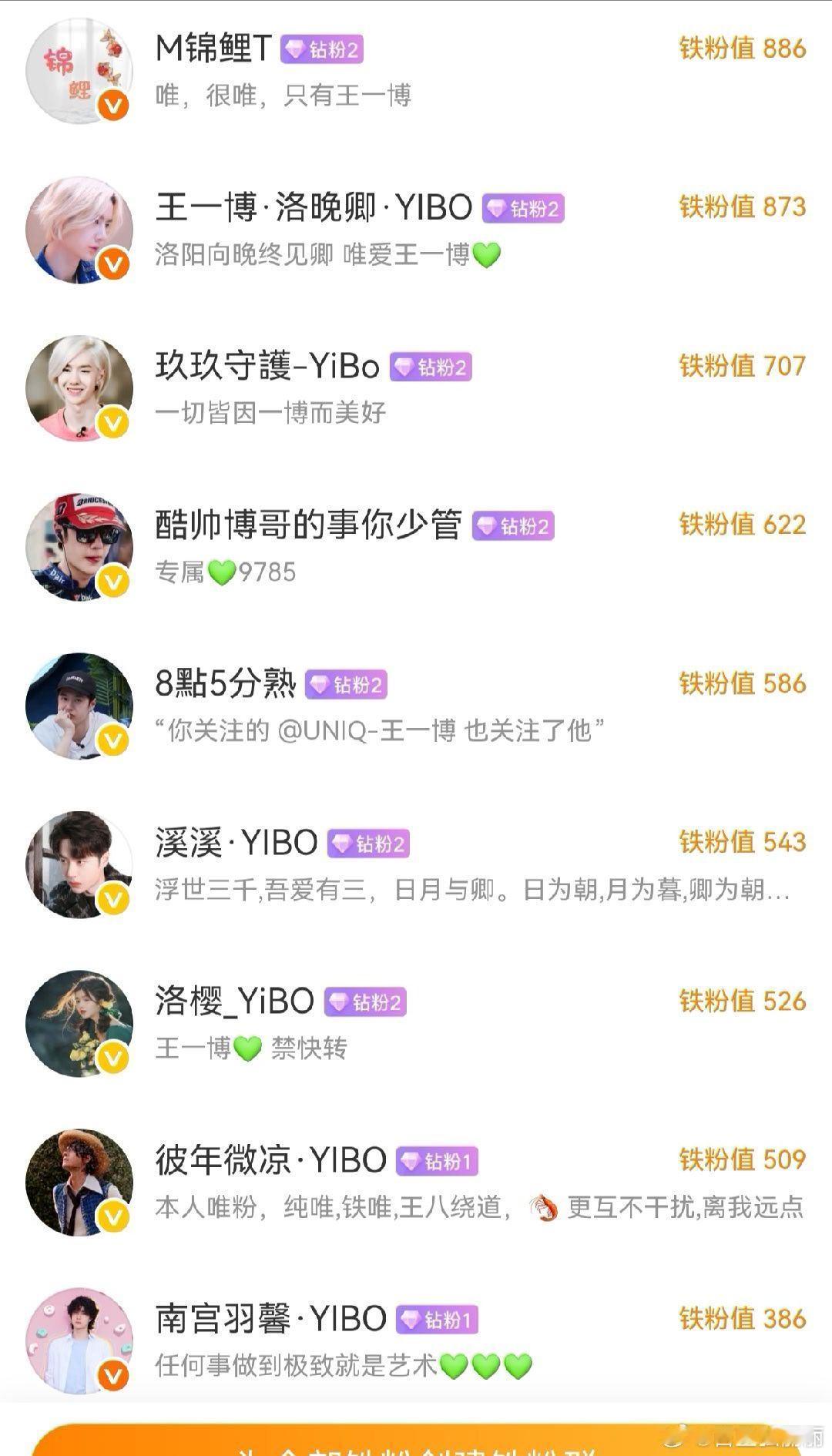 感恩一路陪伴，爱你们王一博