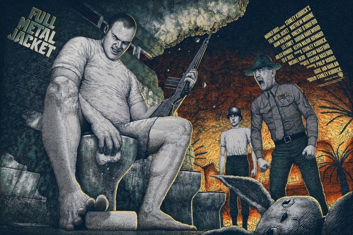 全金属外壳 Full Metal Jacket（1987）by Barry Ba