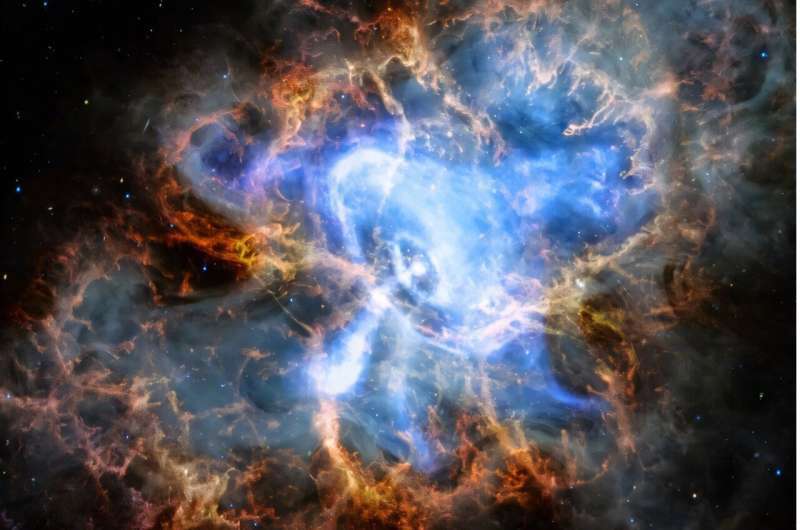 4.4亿光年外的大熊座深处，一场剧烈的星体爆炸掀翻了周围的平静。这场死亡恒星释放