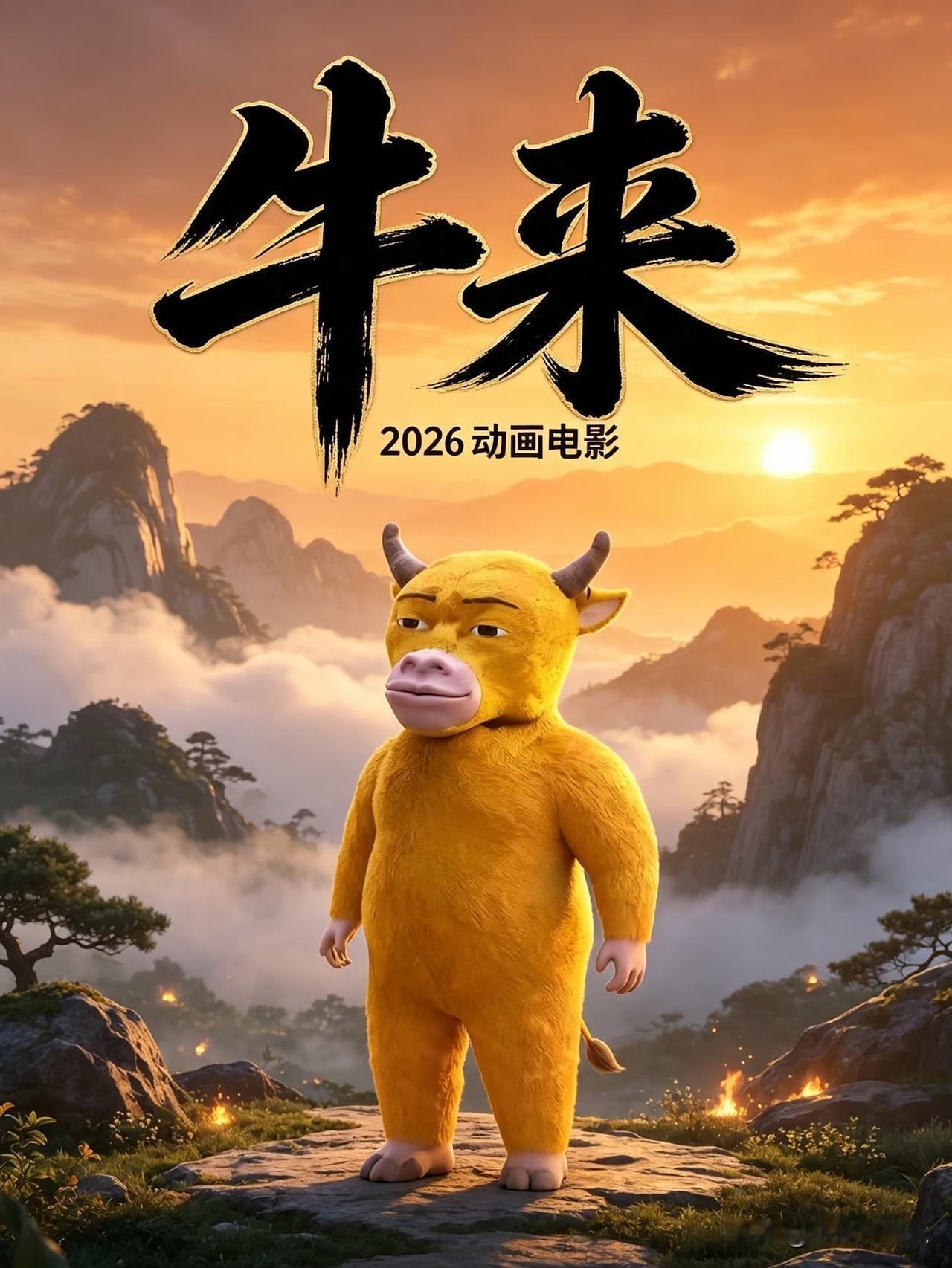 你会花钱去看《牛来》吗？

A.：烂到极致就是艺术，高低得去看看怎么个事。
B.