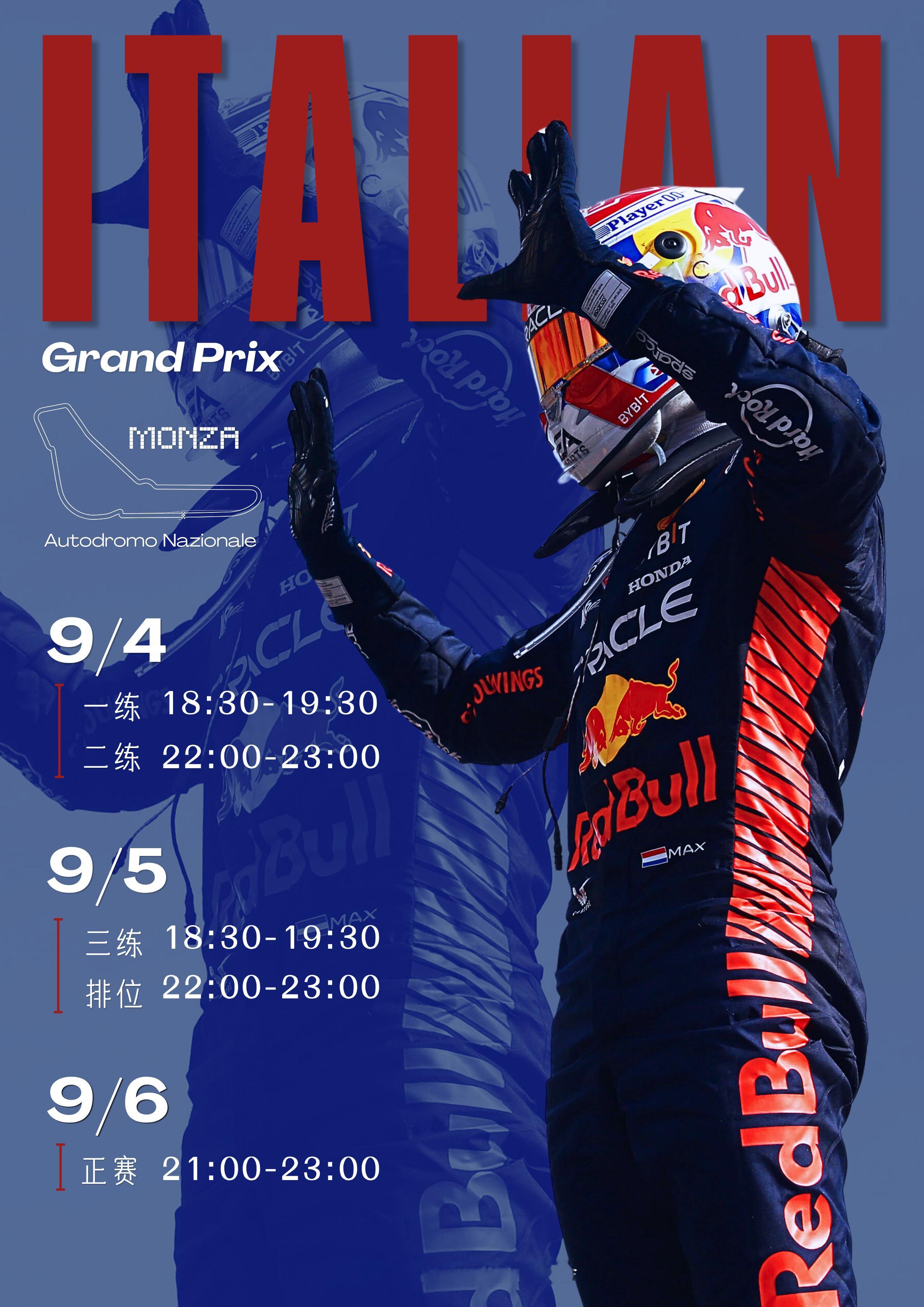 【Race Week】🇮🇹本周来到意大利蒙扎也是一条Max留下诸多记录的赛道