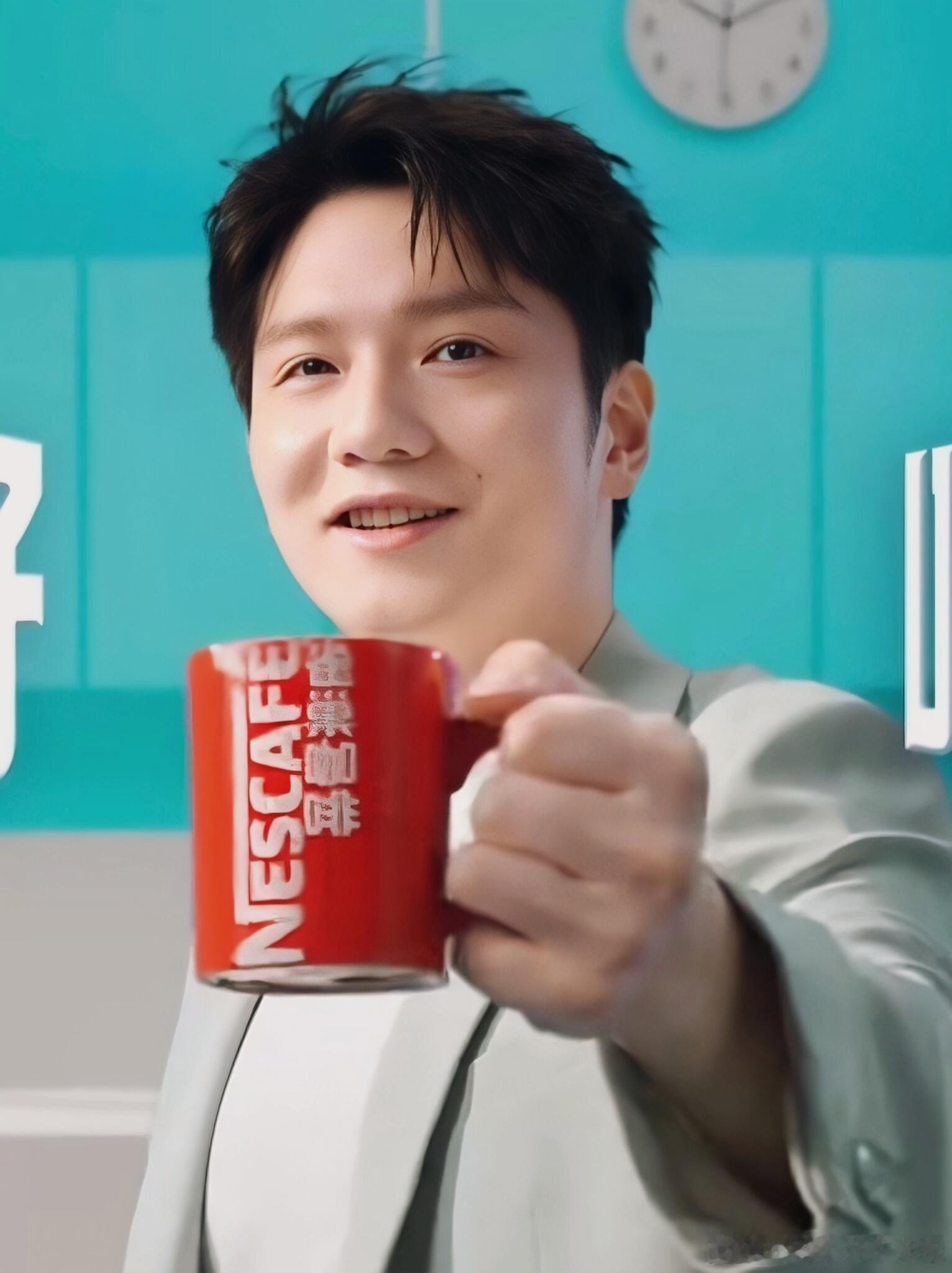 樊振东喊你一起喝咖啡啦！ 
