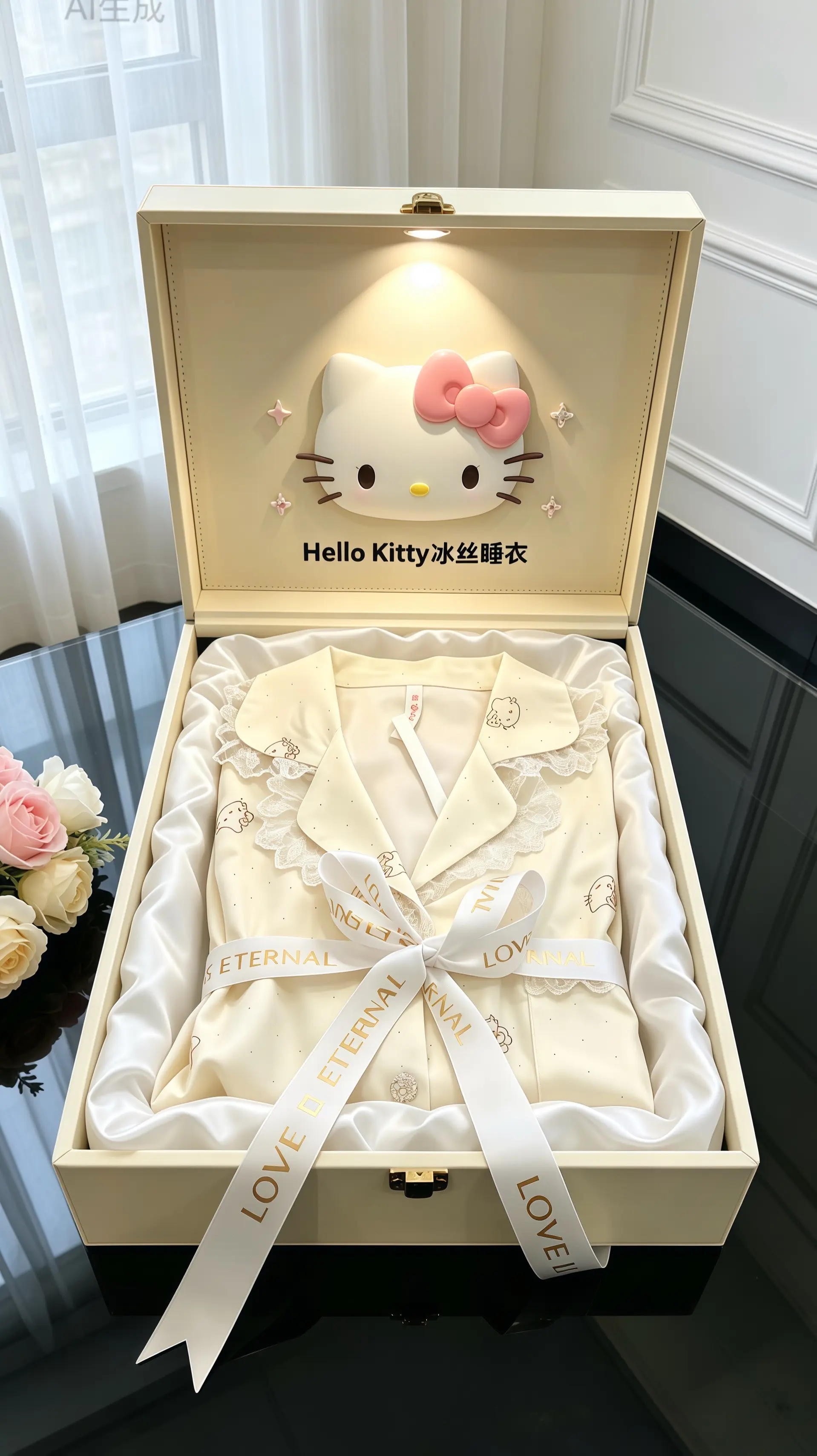 睡衣家居服好物推荐Kitty猫少女心好物 家居服仪式感