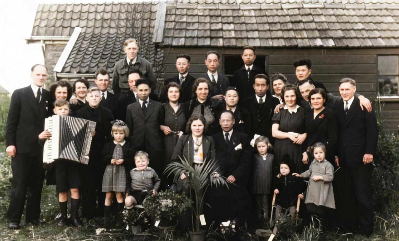 笔者太草率了！这是一张近百年的老照片。敏锐的你第一眼在上面读了什么信息?
笔者之