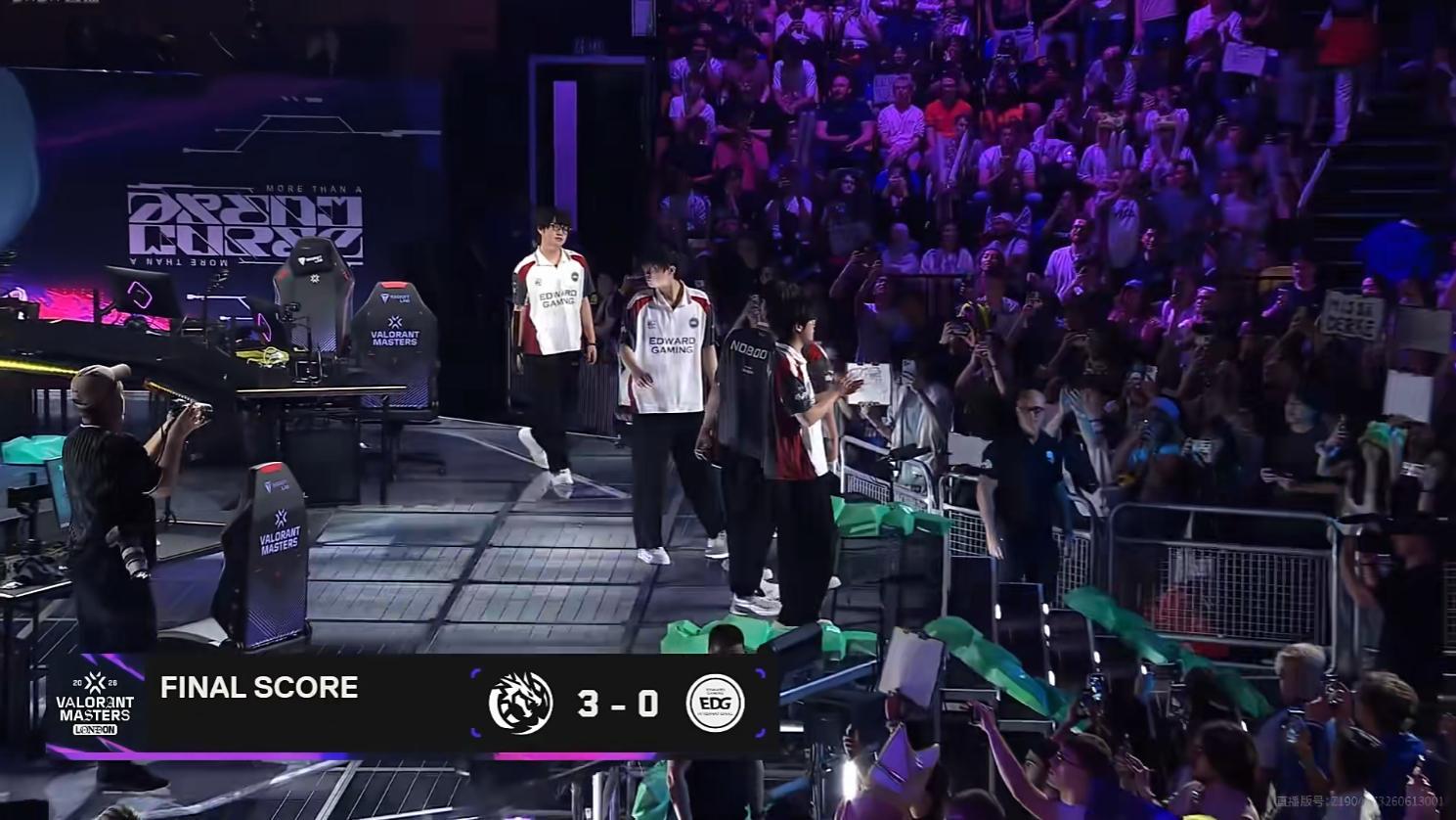 EDG 0-3不敌LEV，止步三强EDG伦敦大师赛止步三强无畏契约伦敦大师赛无畏