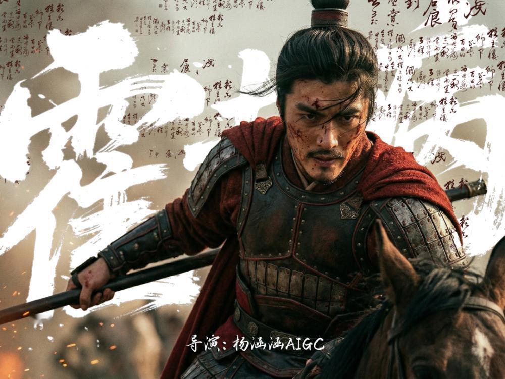 一个多月前，AI短剧《霍去病》以“3000元成本、48小时、3个人、80集、5亿