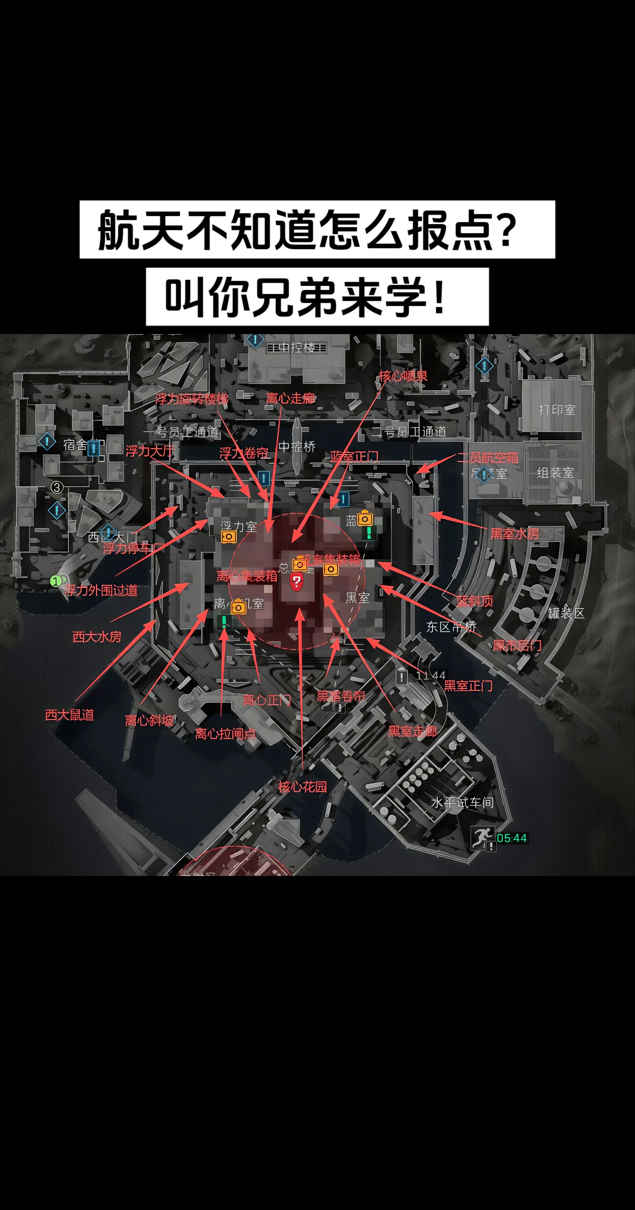 航天不知道怎么报点？叫你兄弟来学！