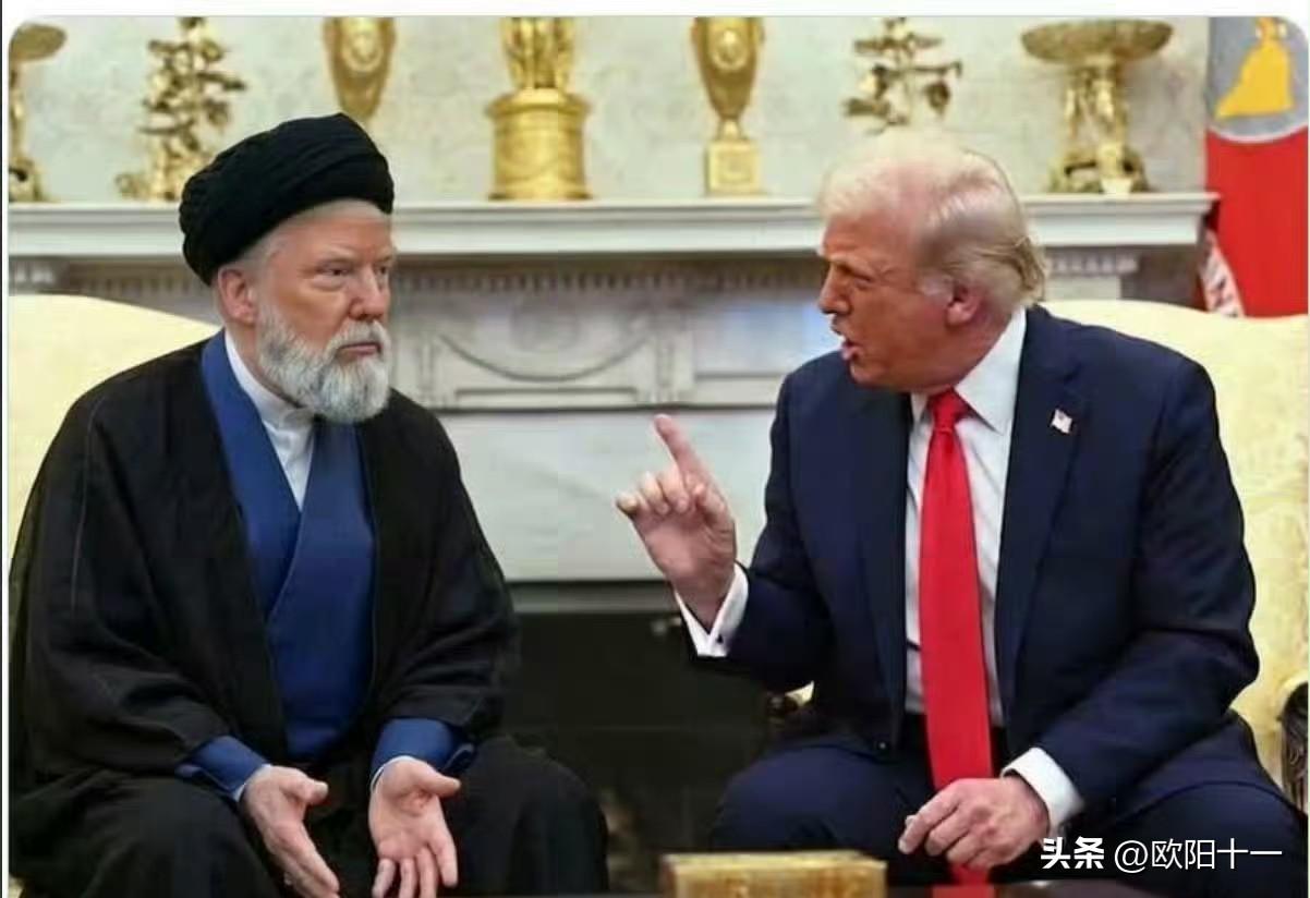 🇺🇸 特朗普表示：“伊朗 🇮🇷 曾想让我成为他们的最高领袖，但我拒绝了，