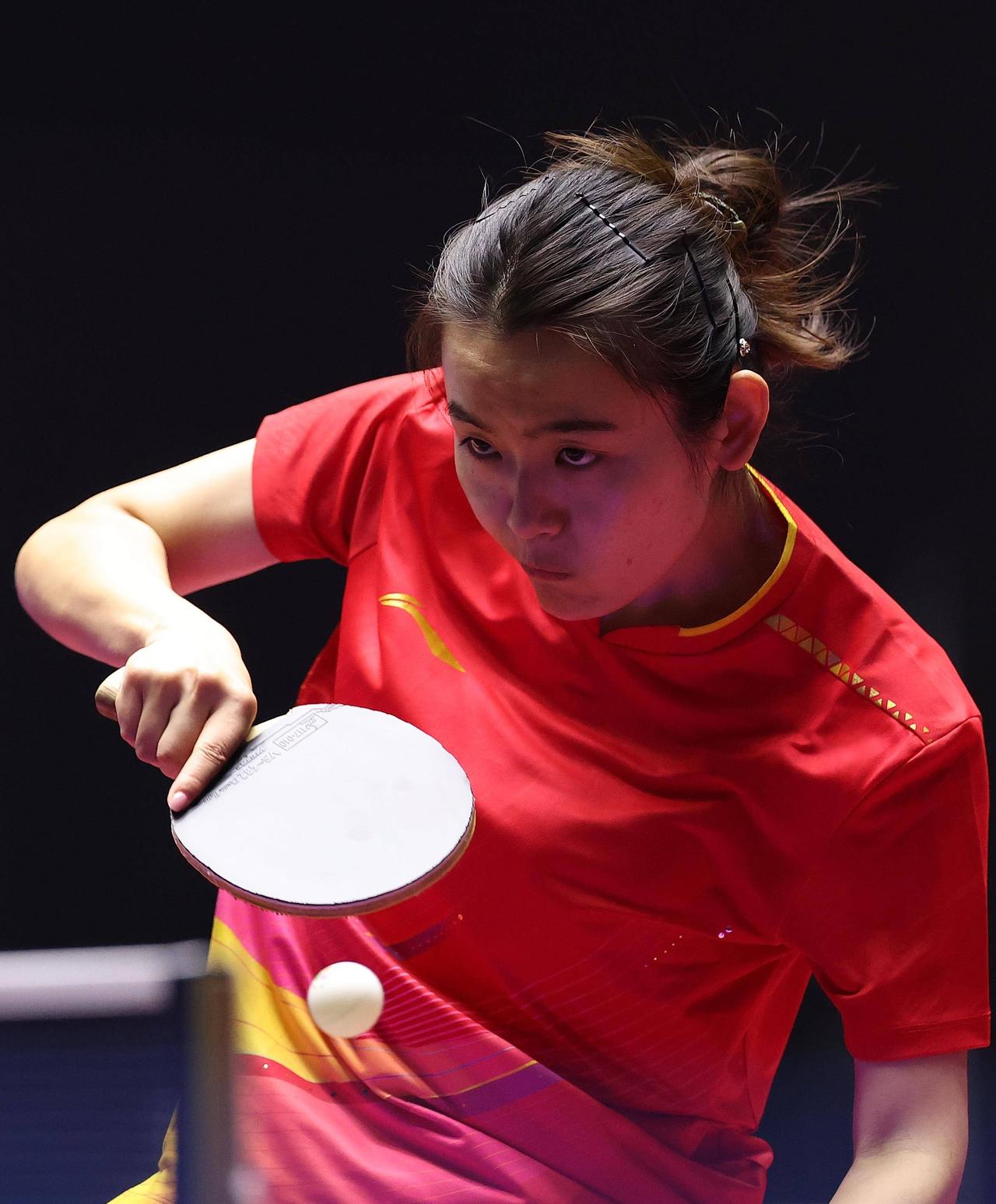 全运会乒乓球，老将老而弥坚，展现担当，年轻球员何时顶上来？
26岁的王曼昱，28