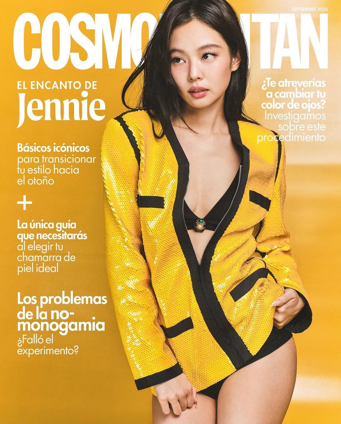 恭喜Jennie金九封面再加一‼️来自墨西哥版的rp～截至目前cosmopoli