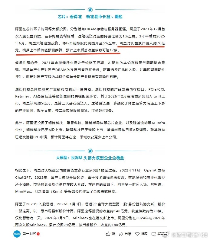 没想到，阿里悄悄干了一件大事，360亿砸出去，收回来的竟是2100亿！7月8日，
