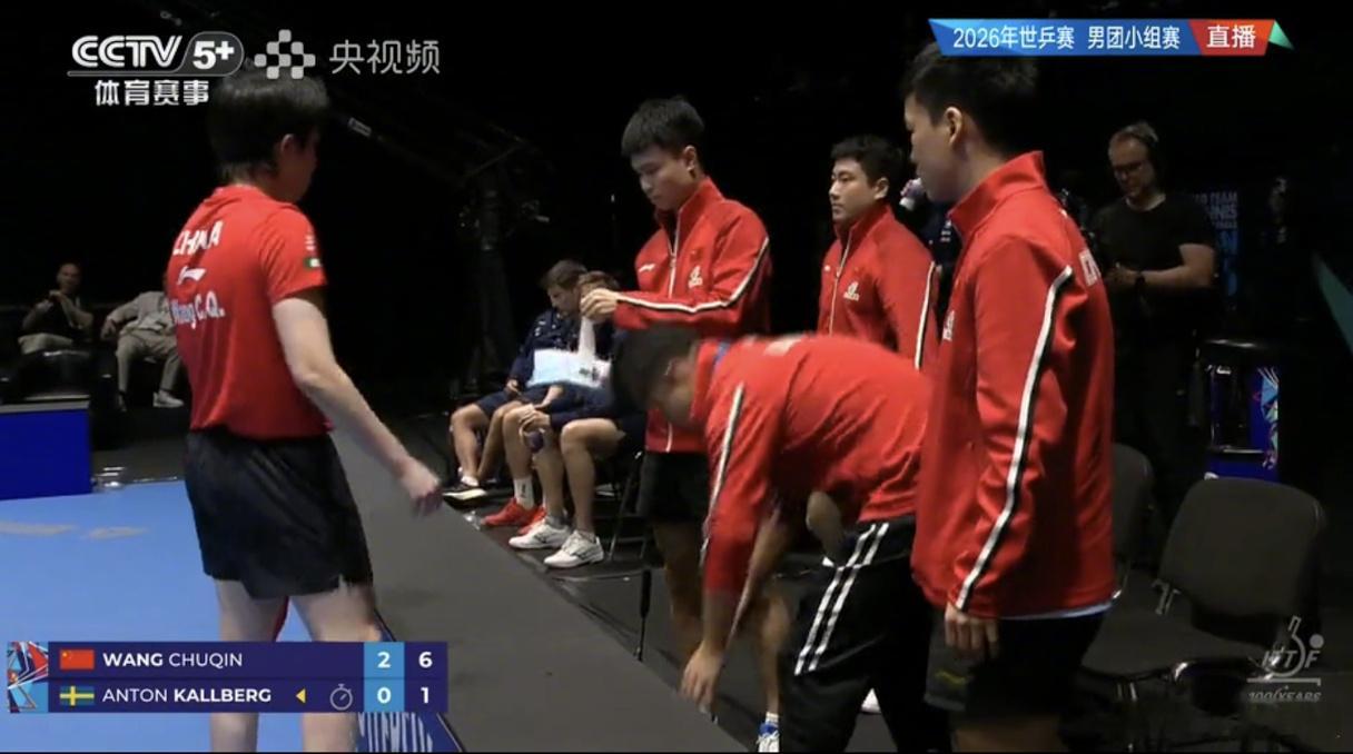 【王楚钦3比0安东卡尔伯格】伦敦世乒赛男团小组赛，首盘3-0战胜安东-卡尔伯格，